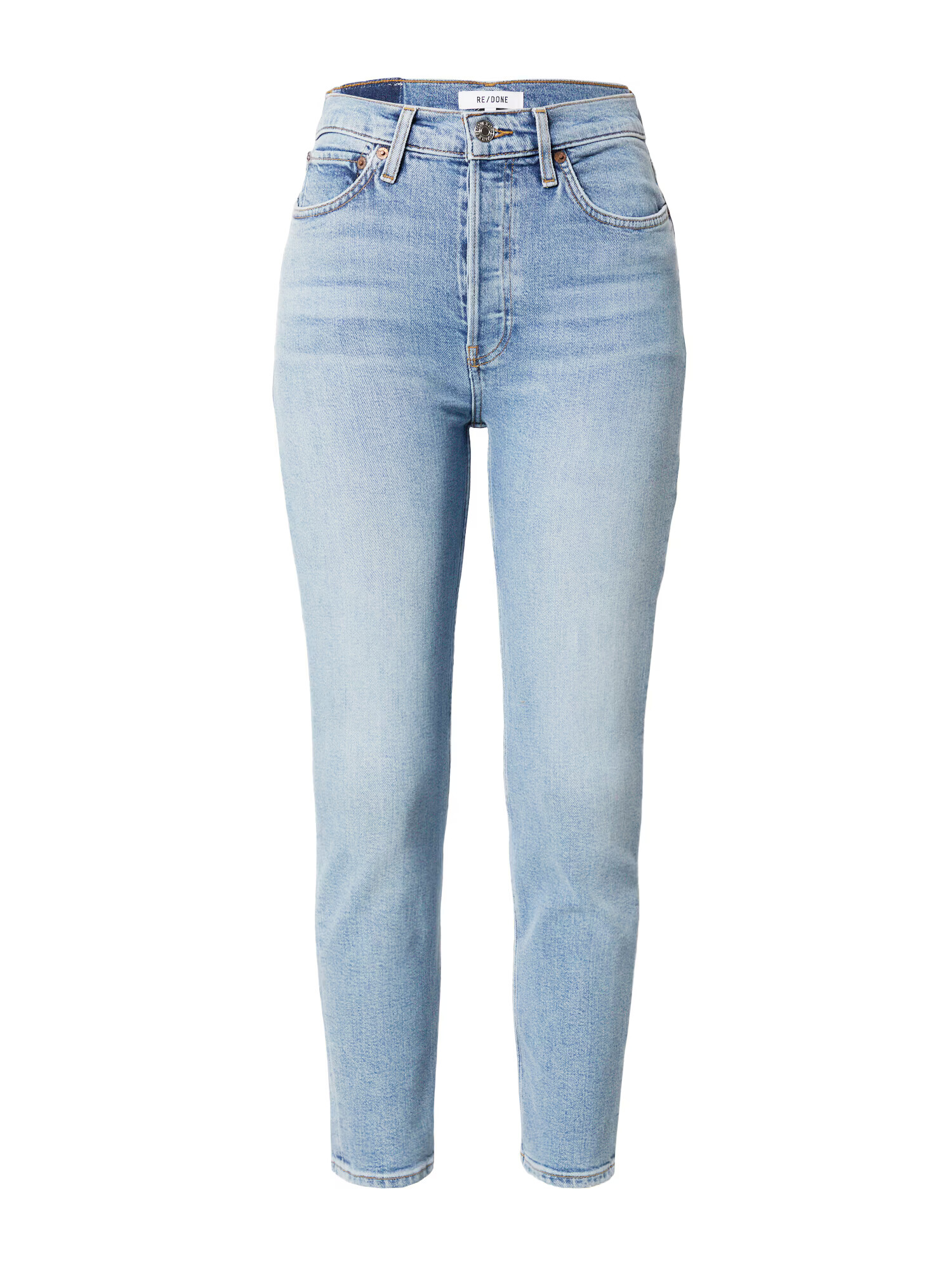 RE/DONE Jeans albastru deschis - Pled.ro