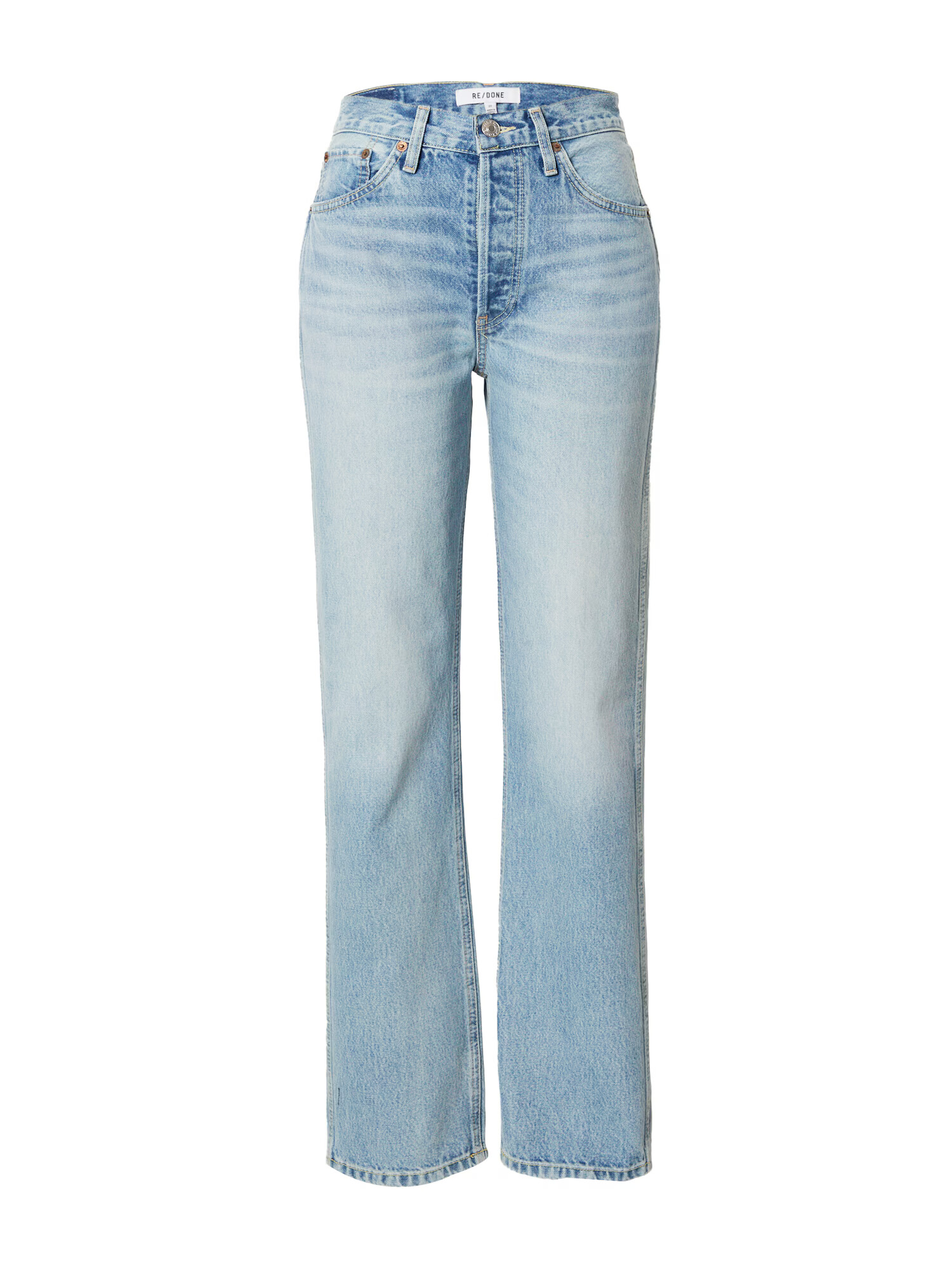 RE/DONE Jeans albastru deschis - Pled.ro