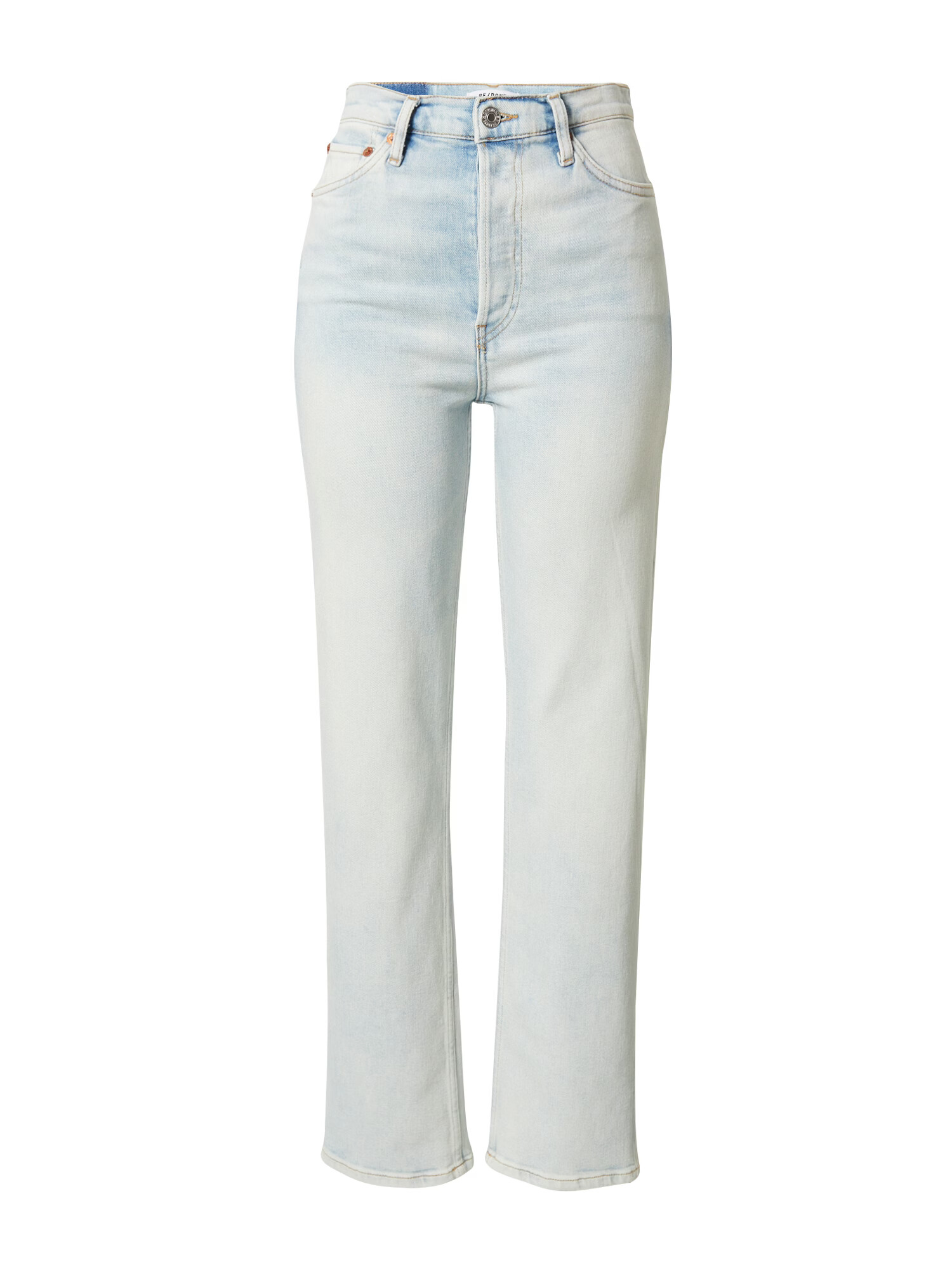 RE/DONE Jeans albastru pastel - Pled.ro