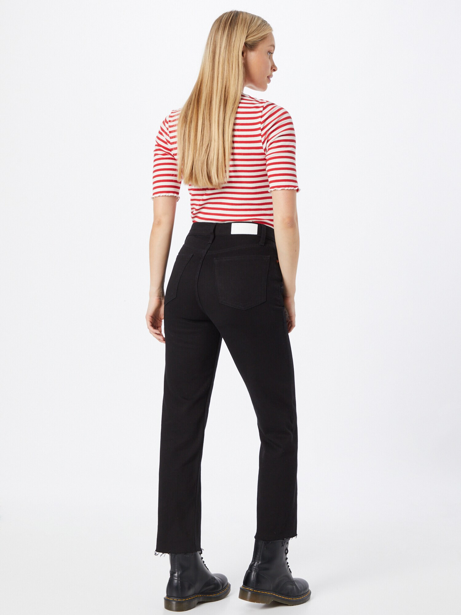 RE/DONE Jeans negru - Pled.ro