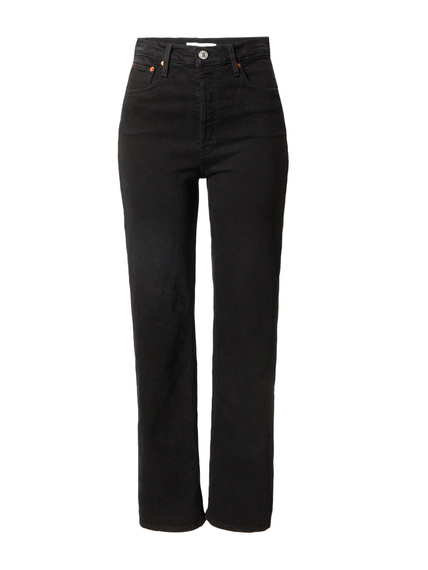 RE/DONE Jeans negru - Pled.ro