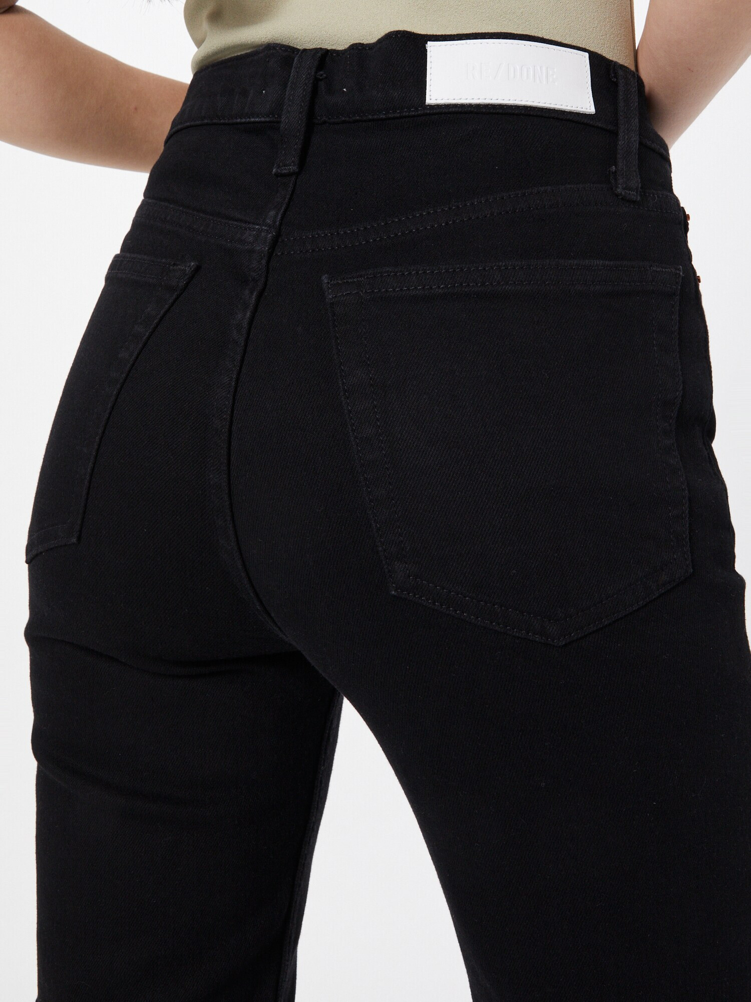 RE/DONE Jeans negru - Pled.ro