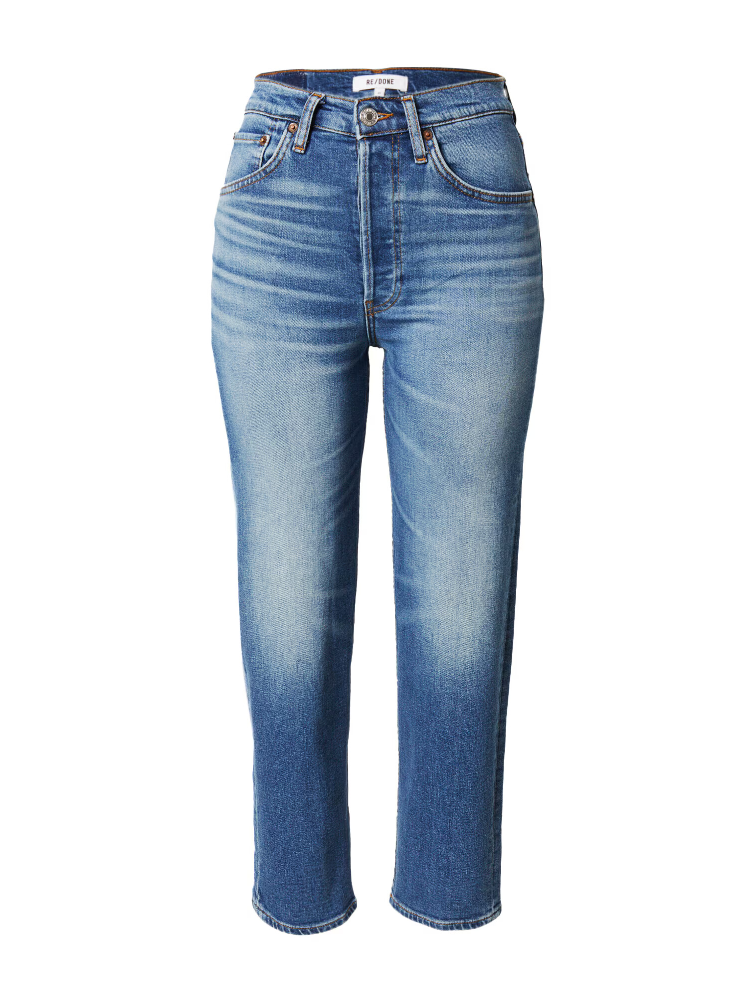 RE/DONE Jeans 'STOVE PIPE' albastru denim - Pled.ro