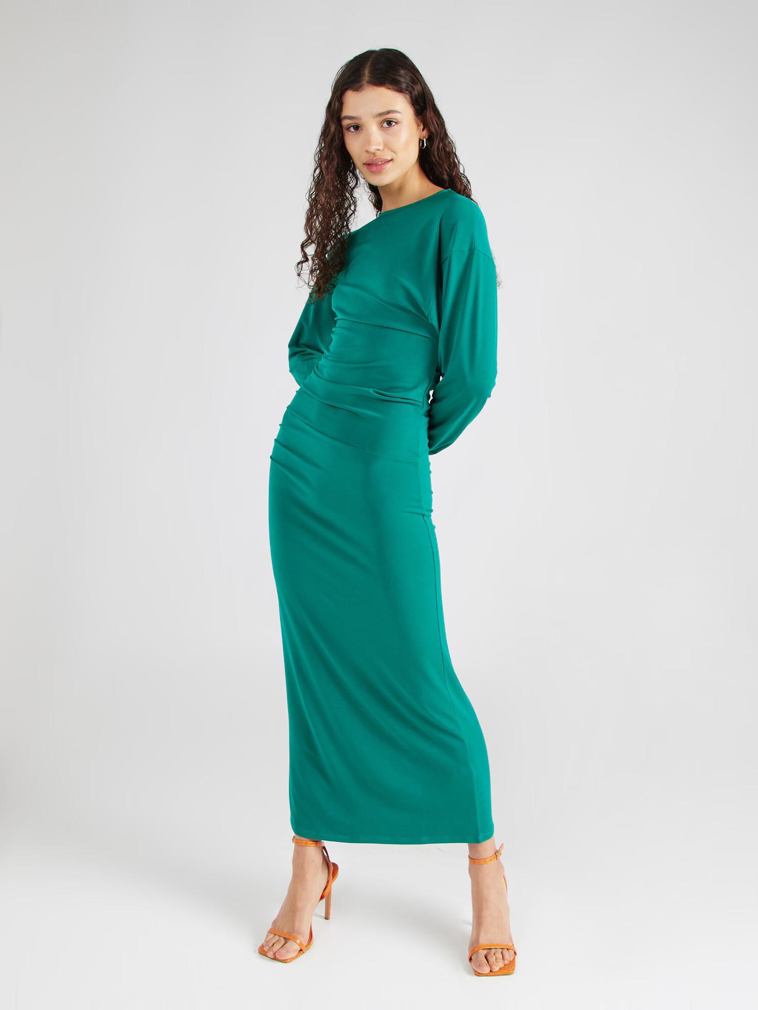 Rebirth Studios Rochie 'Lotte' verde - Pled.ro