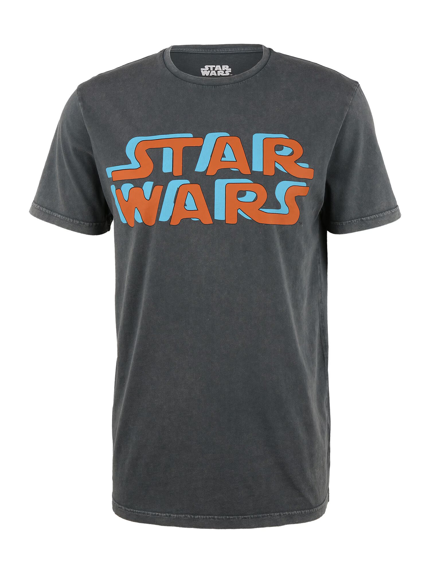 Recovered Tricou 'Star Wars' albastru deschis / maro coniac / gri închis - Pled.ro