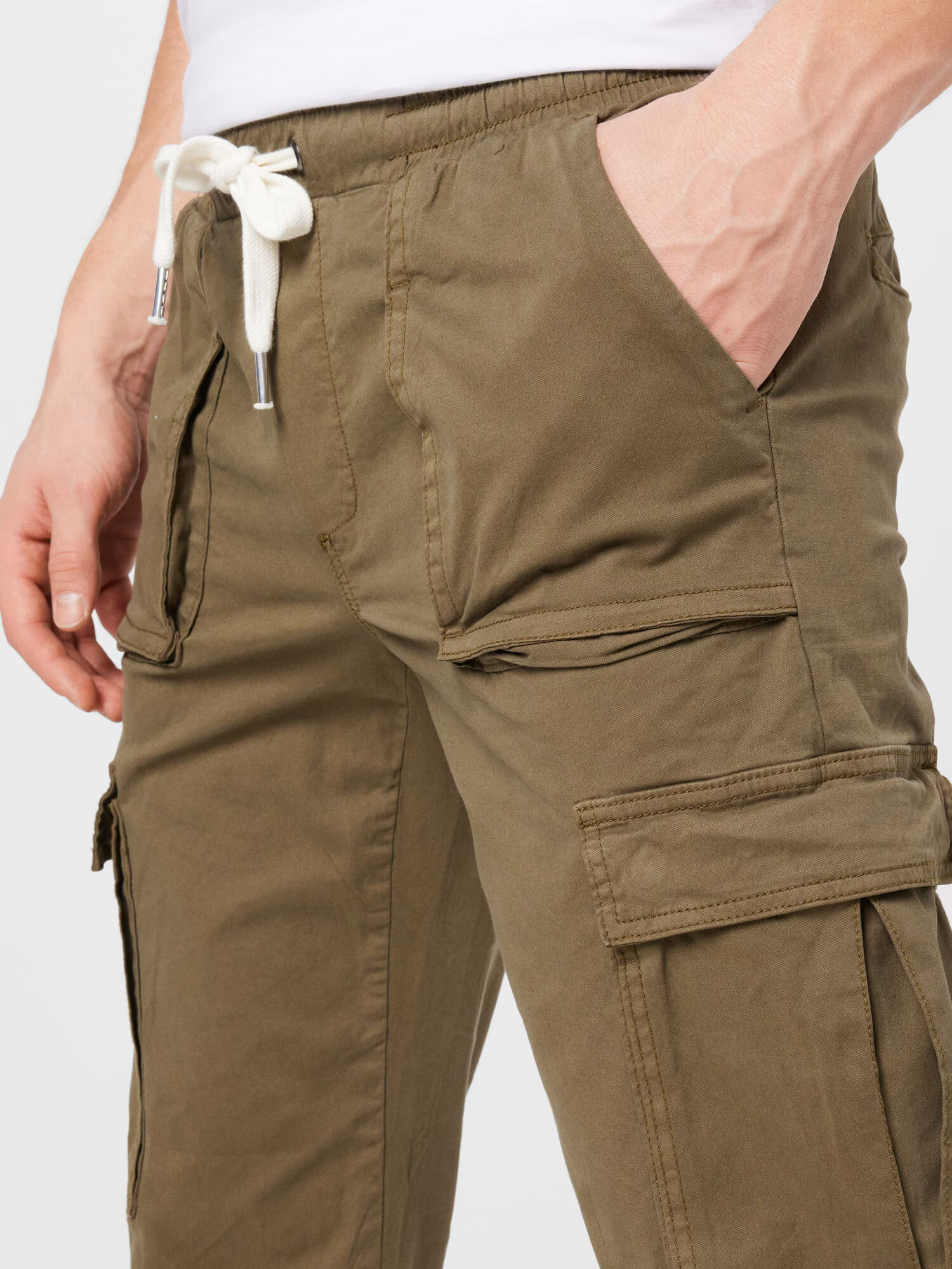 Redefined Rebel Pantaloni cu buzunare oliv - Pled.ro