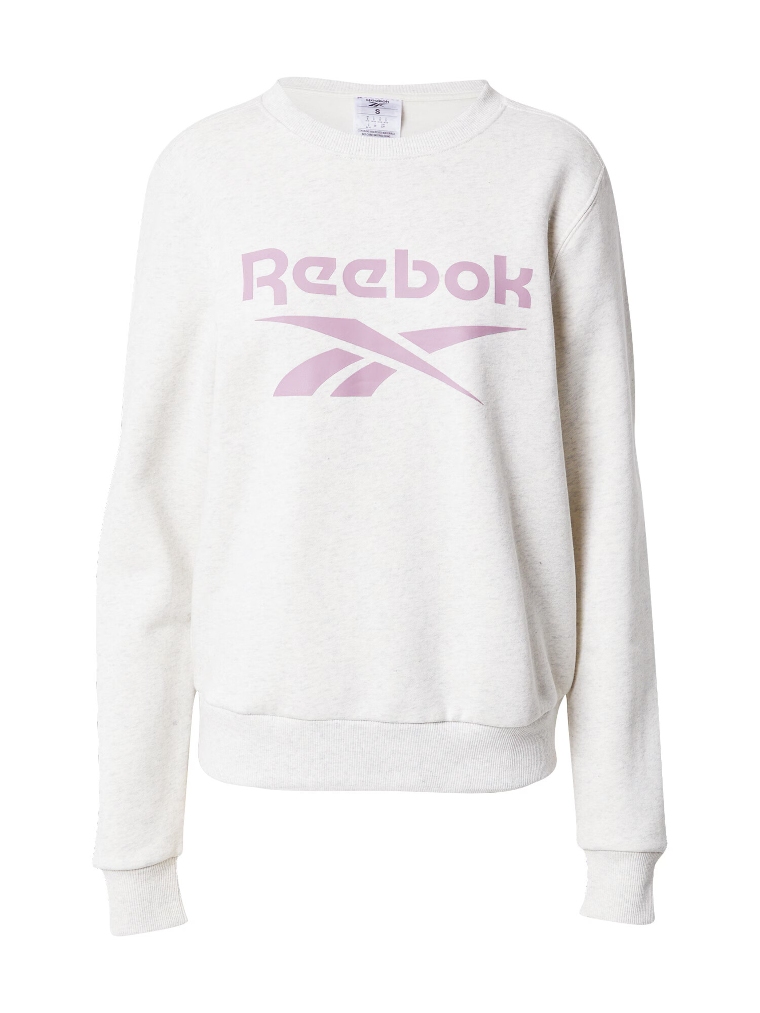 Reebok Classics Bluză de molton crem / mauve - Pled.ro