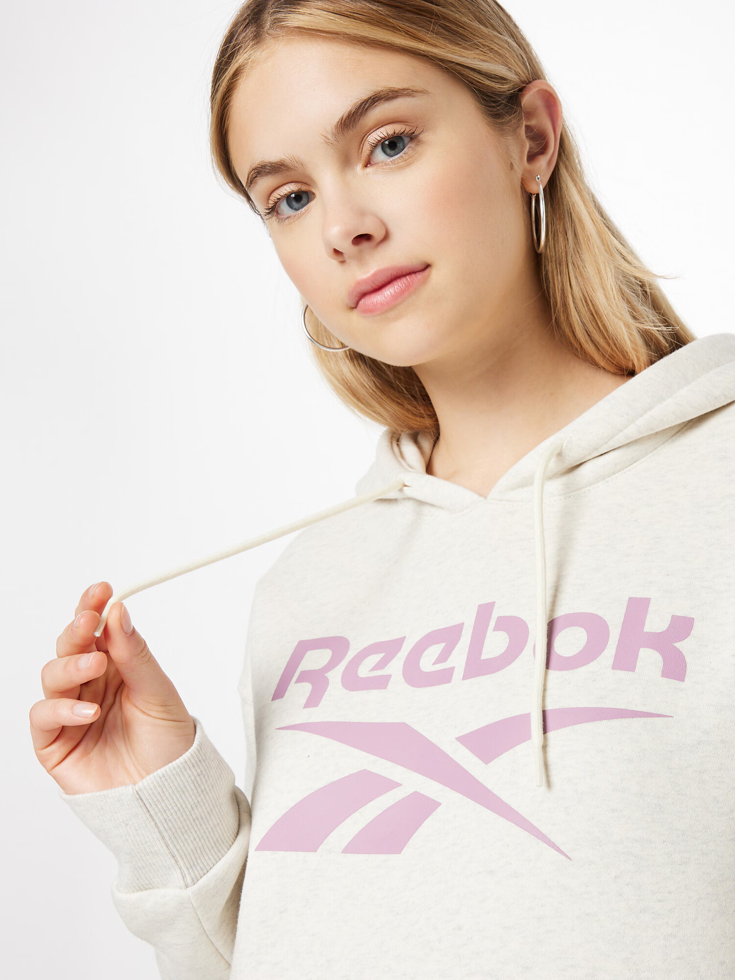 Reebok Classics Bluză de molton crem / mov liliachiu - Pled.ro