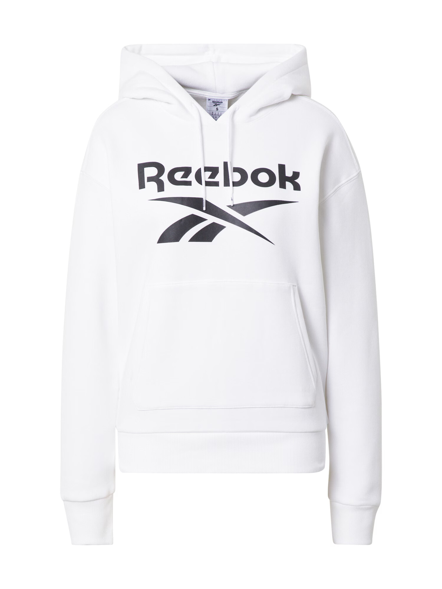 Reebok Classics Bluză de molton negru / alb - Pled.ro