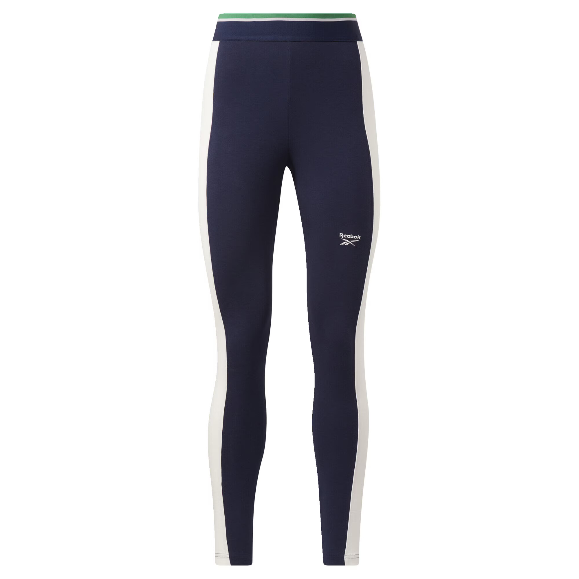 Reebok Classics Leggings bleumarin / verde / alb - Pled.ro