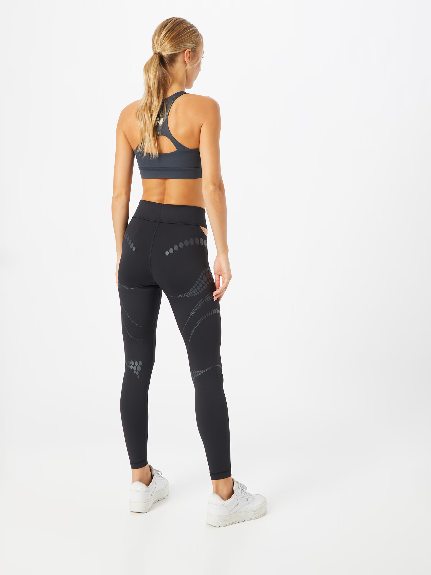 Reebok Classics Leggings gri / negru - Pled.ro