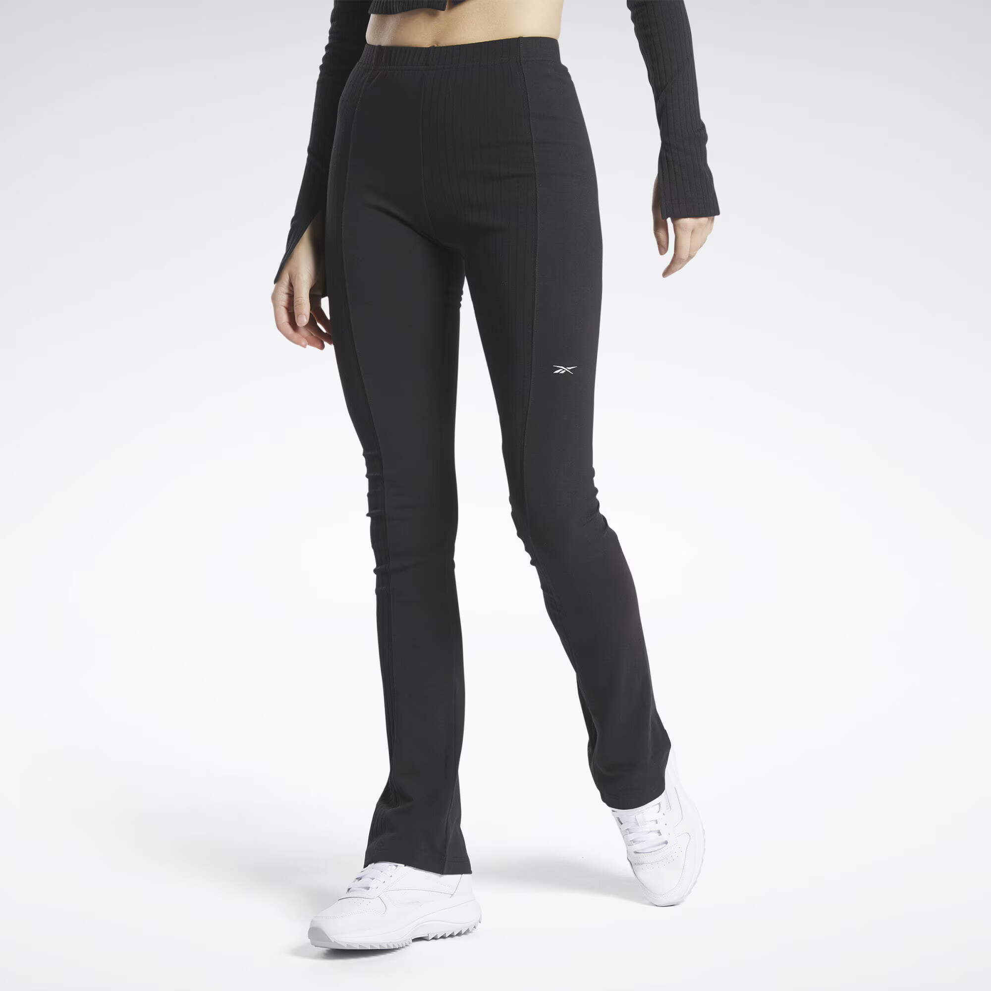 Reebok Classics Leggings negru / alb - Pled.ro