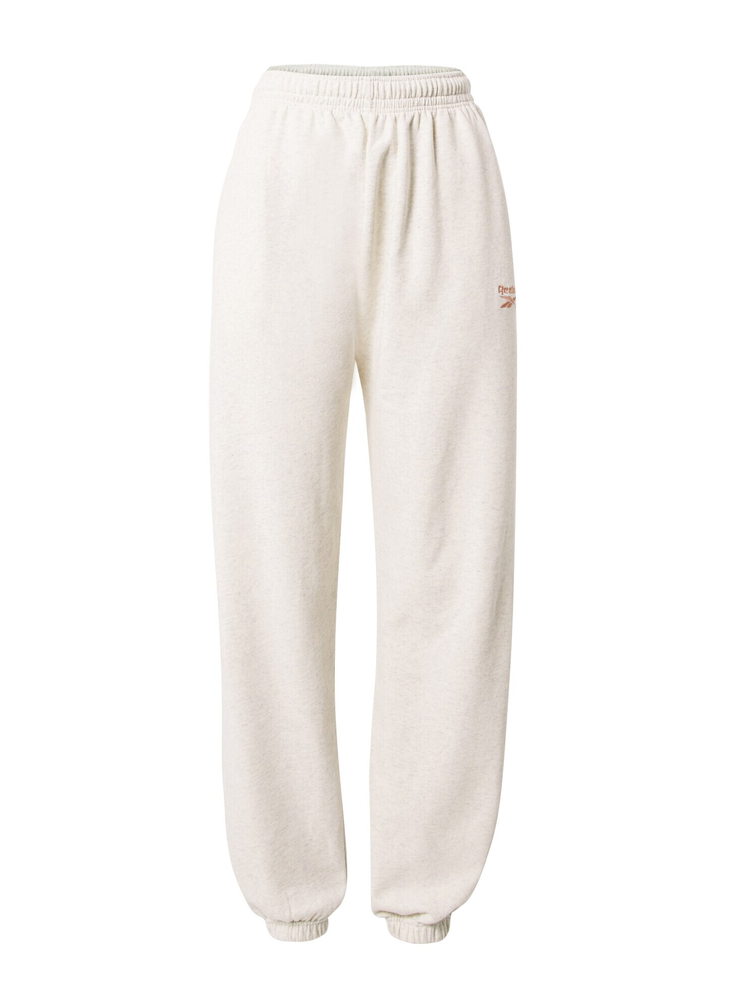 Reebok Classics Pantaloni bej închis / alb amestacat - Pled.ro