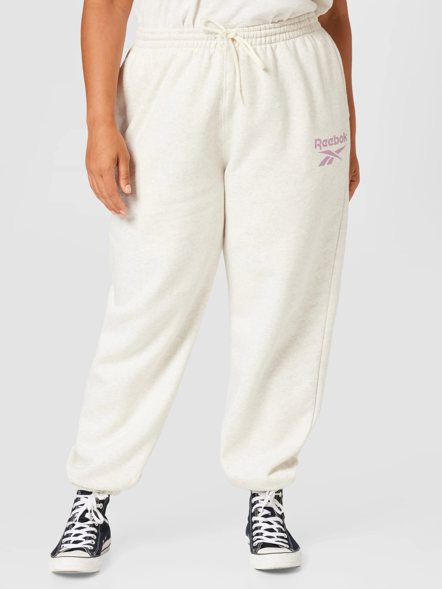 Reebok Classics Pantaloni lila / alb - Pled.ro