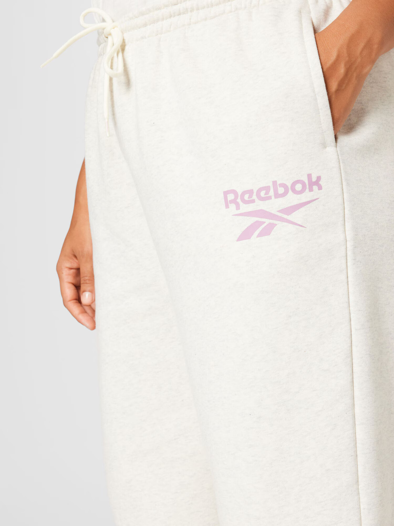 Reebok Classics Pantaloni lila / alb - Pled.ro