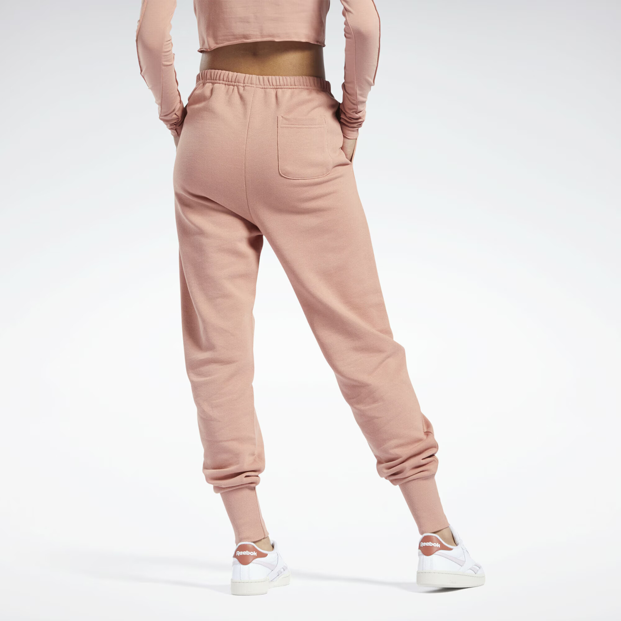 Reebok Classics Pantaloni roz pal - Pled.ro