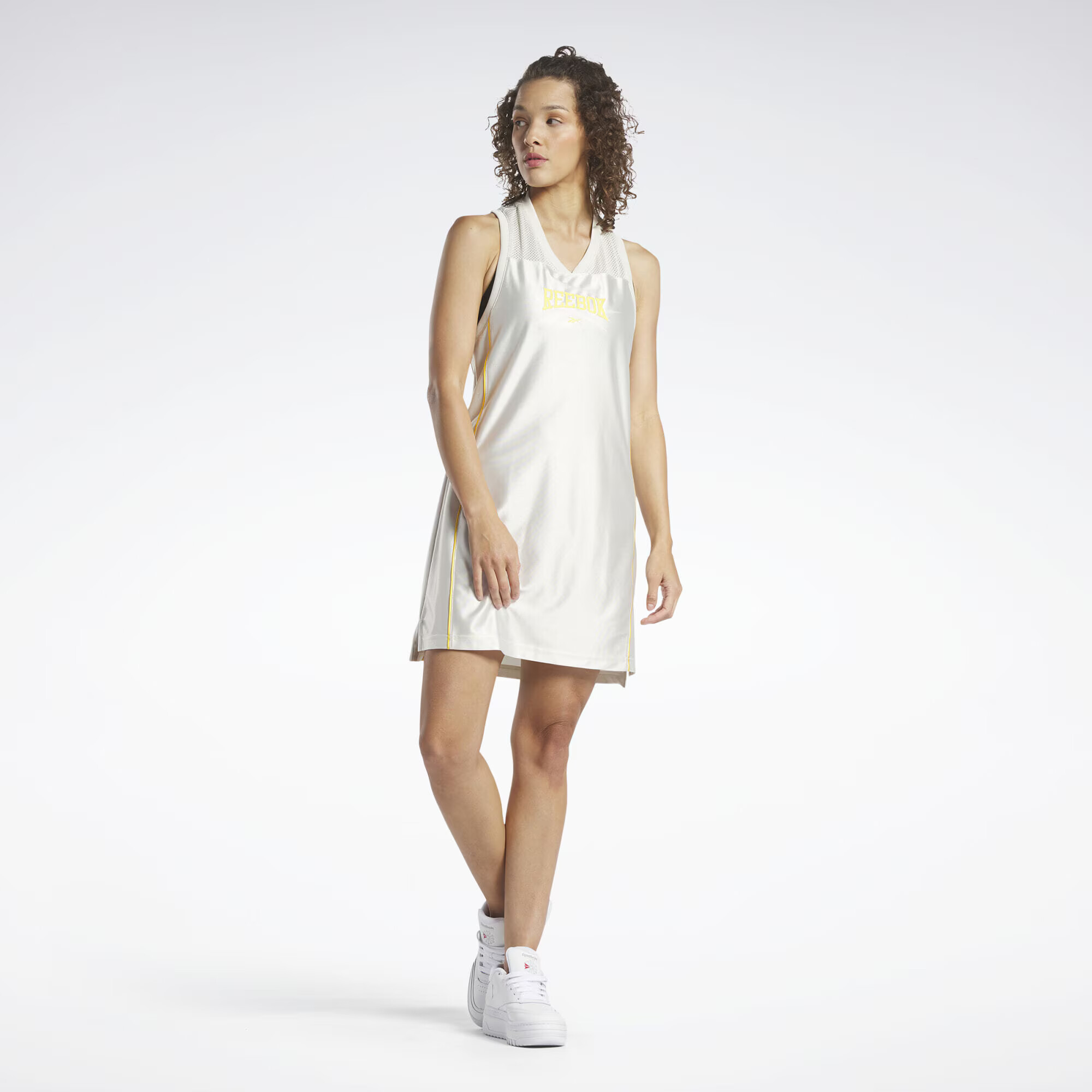 Reebok Classics Rochie ecru / galben - Pled.ro