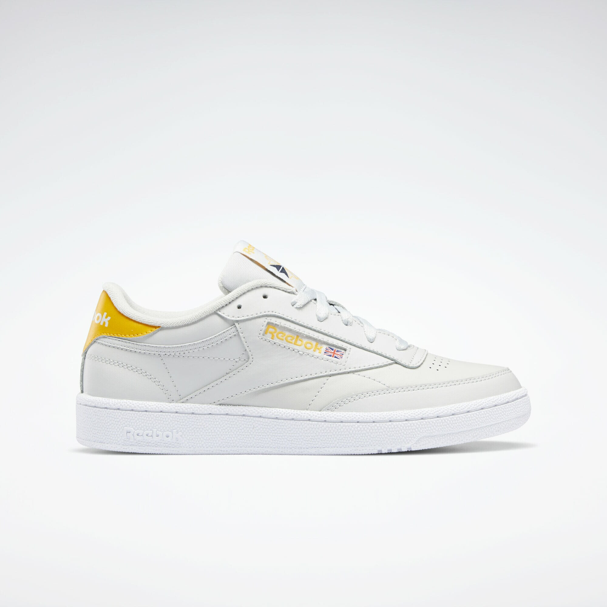 Reebok Classics Sneaker low 'Club C 85' galben / gri deschis - Pled.ro