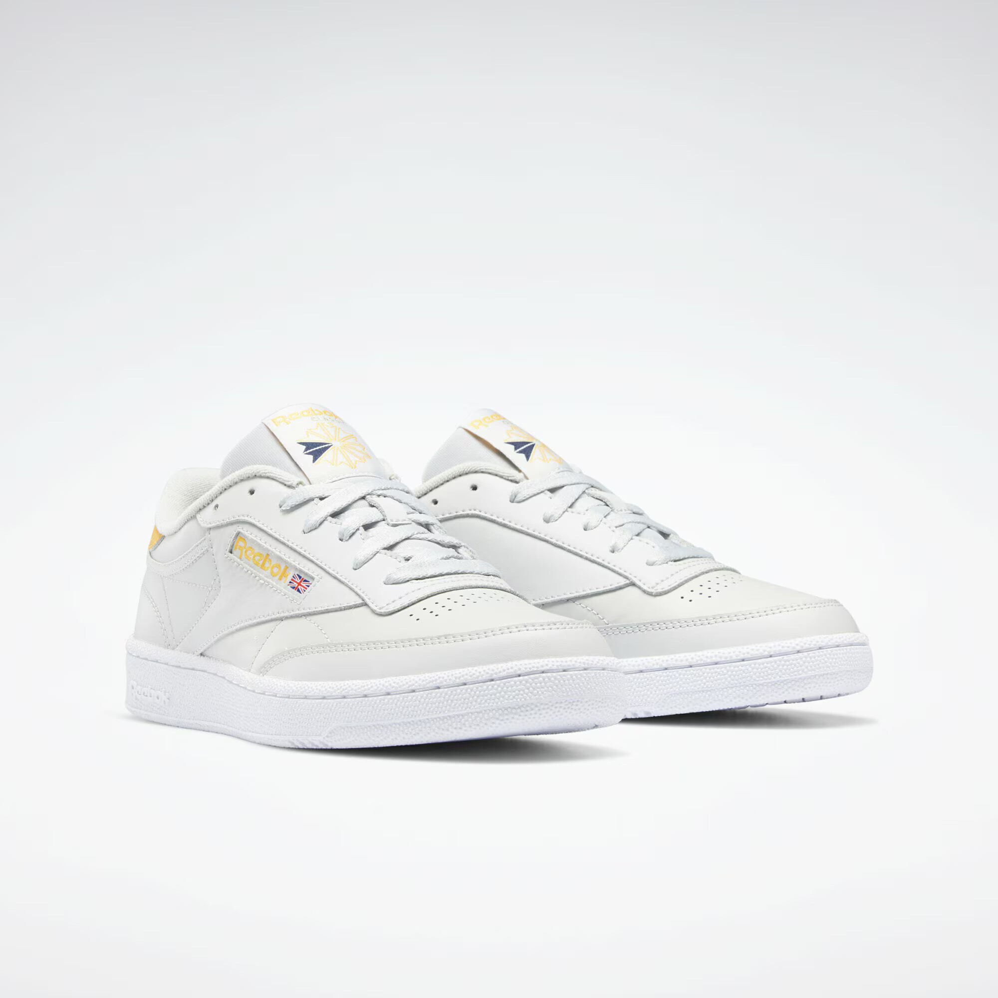 Reebok Classics Sneaker low 'Club C 85' galben / gri deschis - Pled.ro