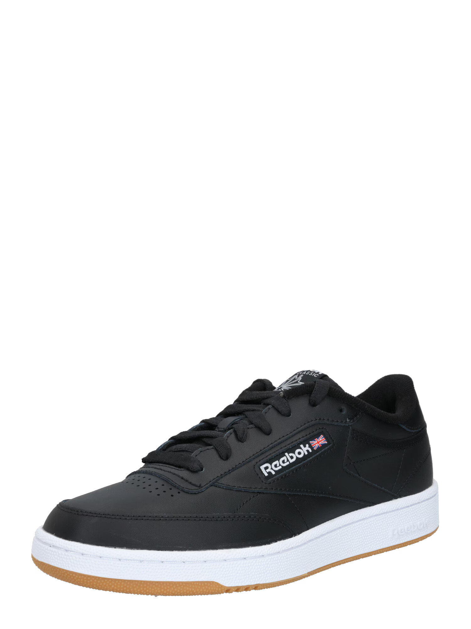 Reebok Classics Sneaker low 'CLUB C 85' negru / alb - Pled.ro