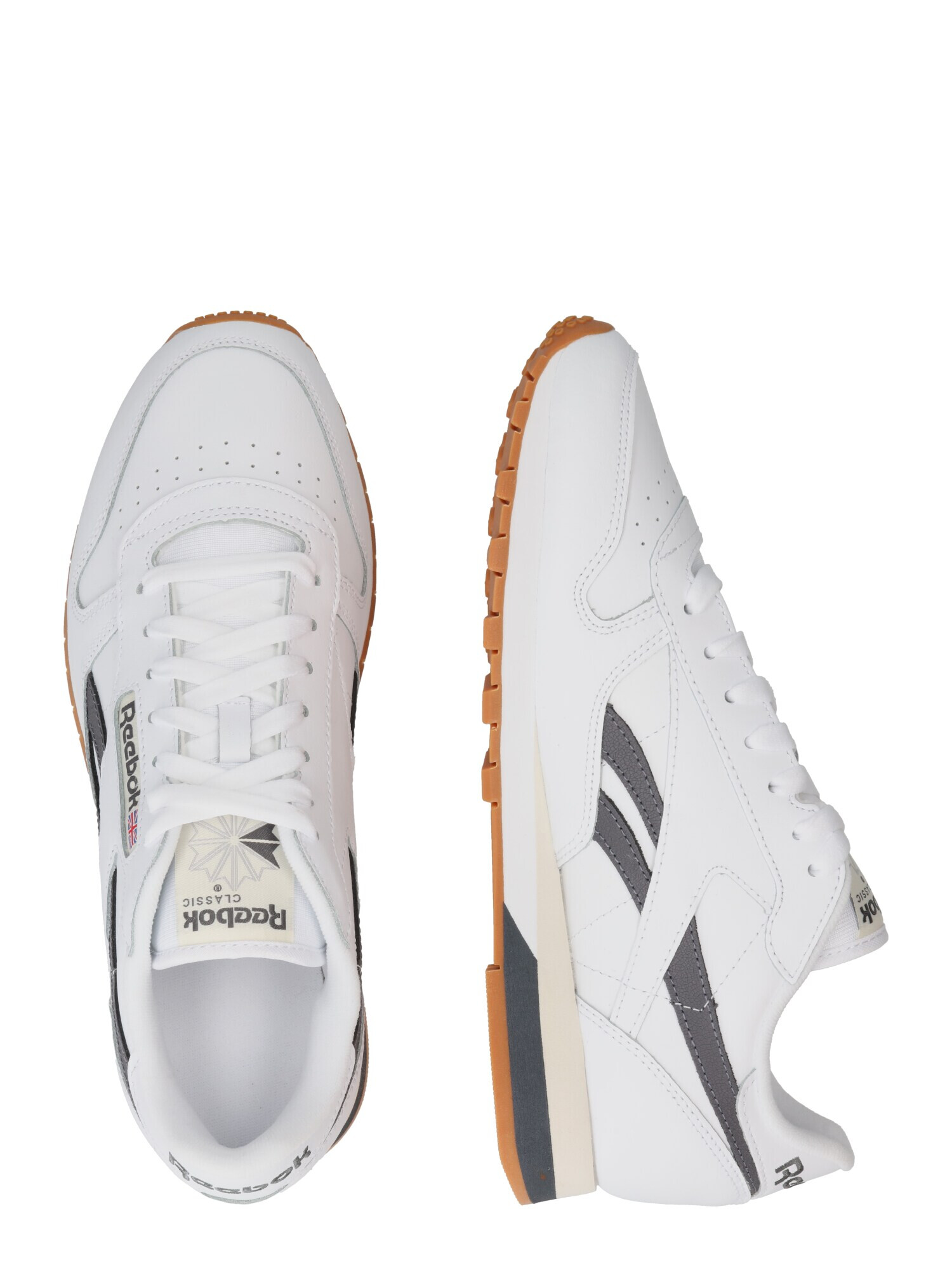 Reebok Classics Sneaker low azuriu / gri metalic / roși aprins / alb - Pled.ro