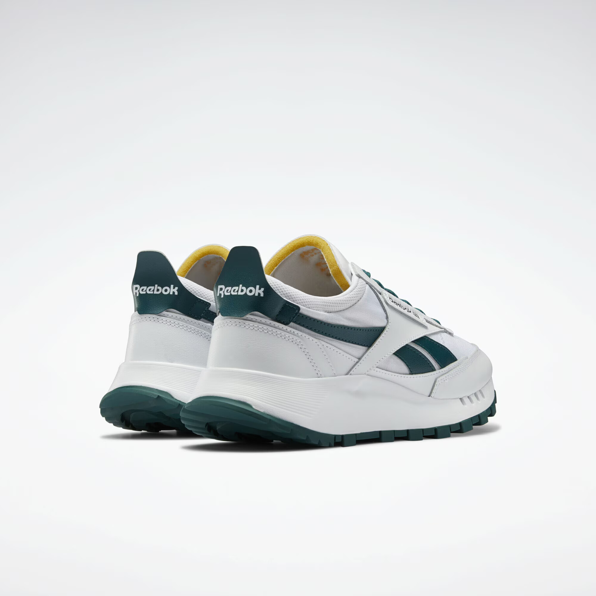 Reebok Sneaker low 'Legacy' verde petrol / alb - Pled.ro