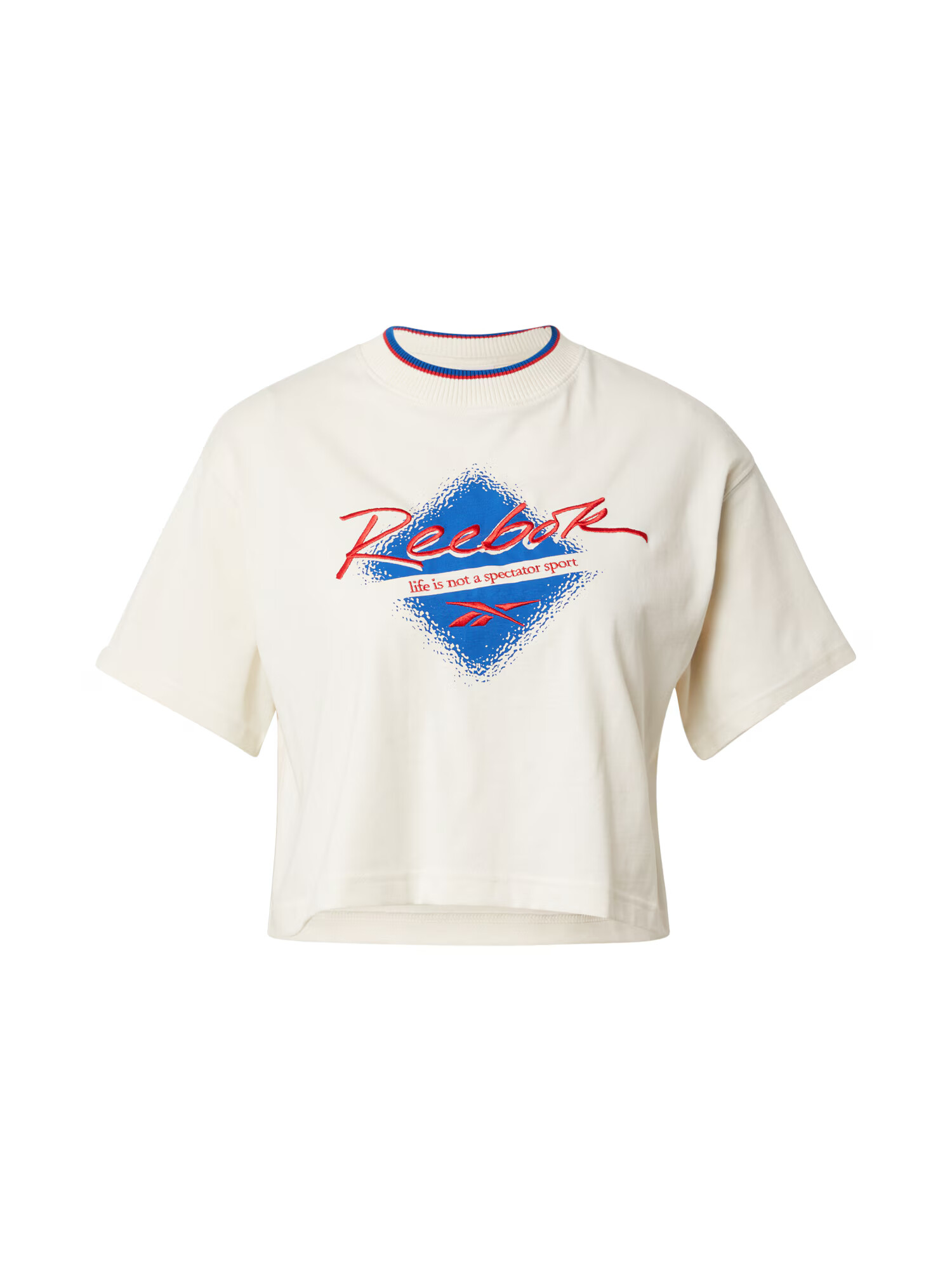 Reebok Classics Tricou albastru / roșu / alb natural - Pled.ro