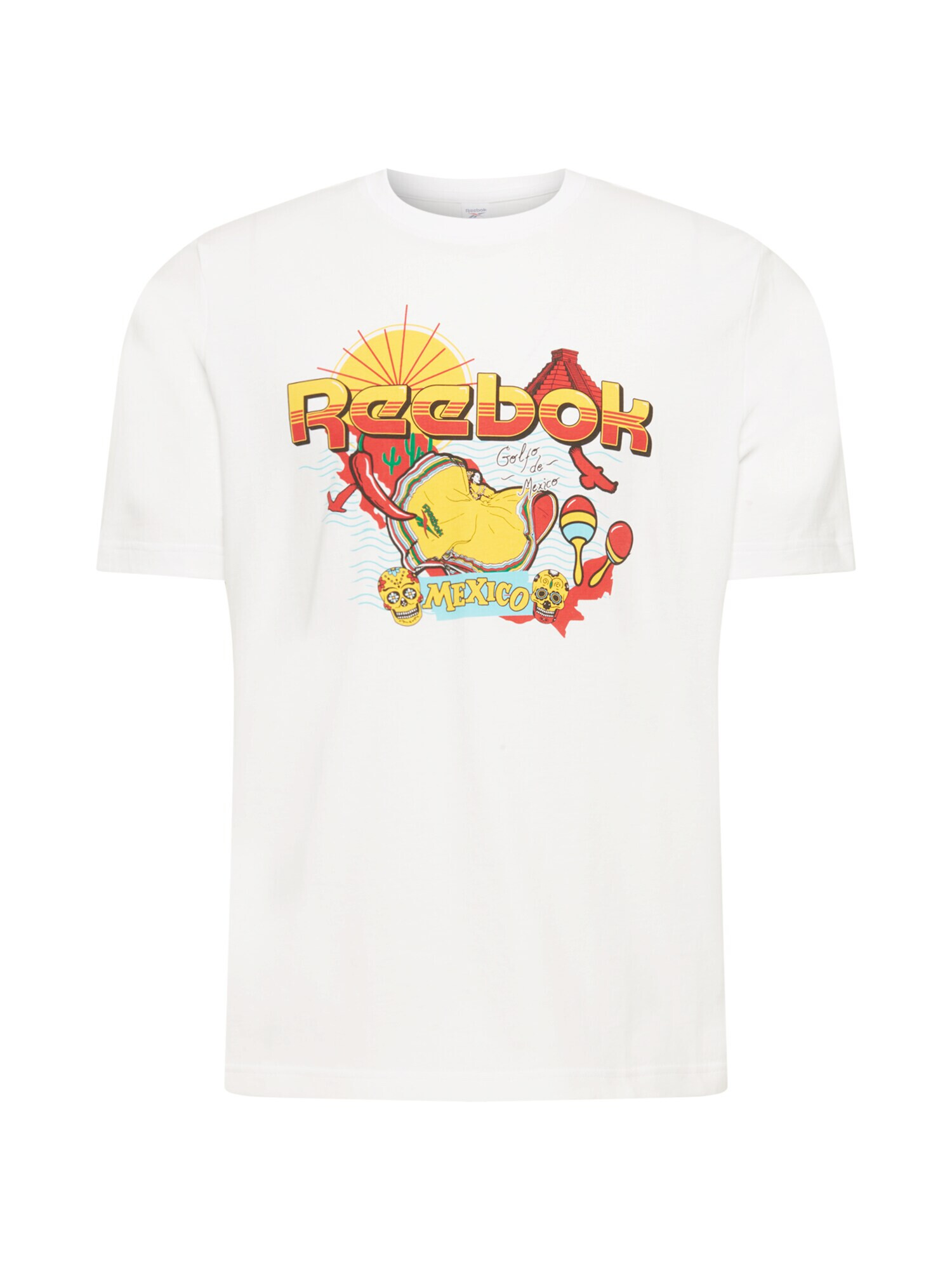 Reebok Classics Tricou galben / roșu / alb - Pled.ro