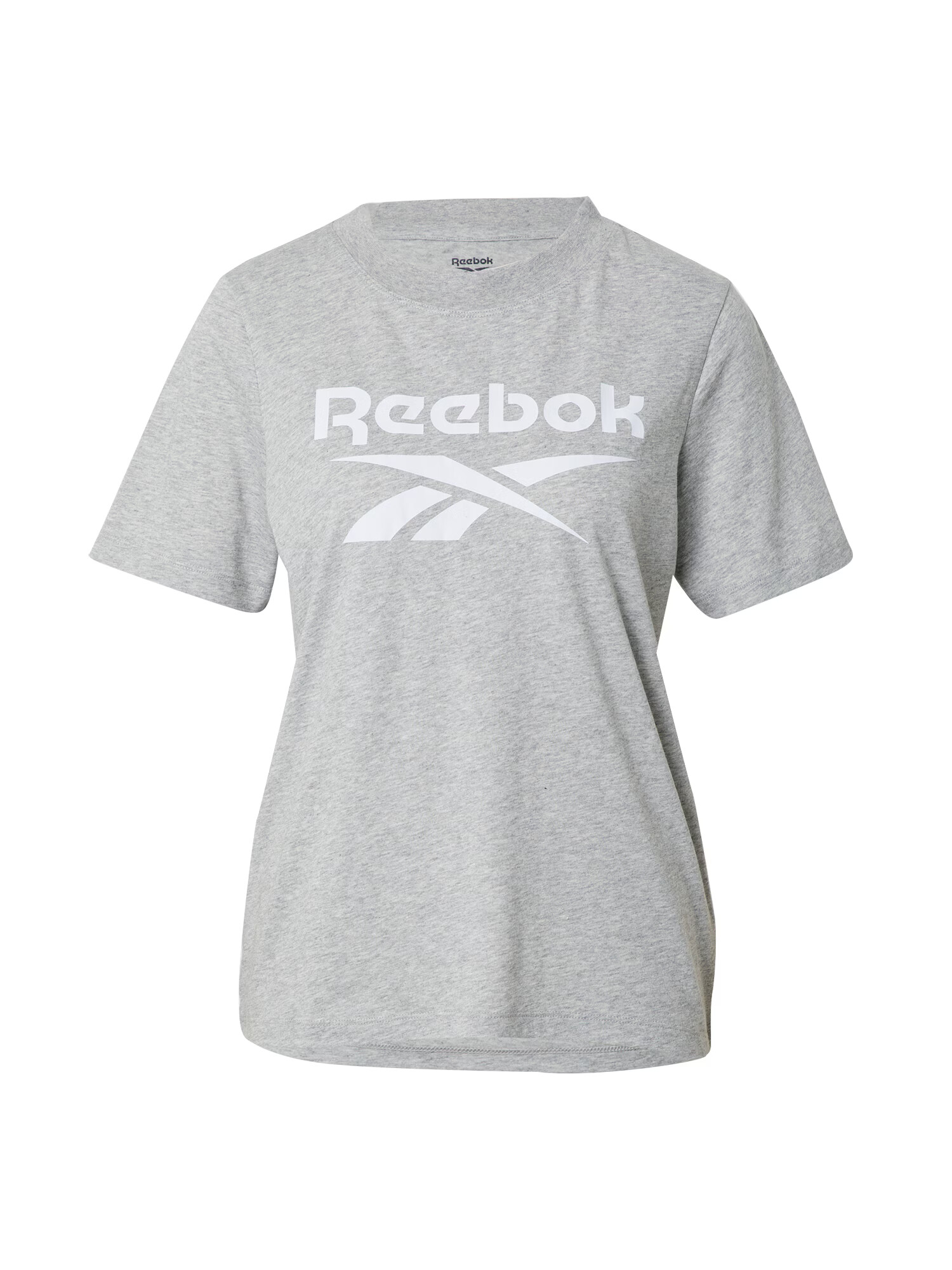 Reebok Classics Tricou gri deschis / alb - Pled.ro