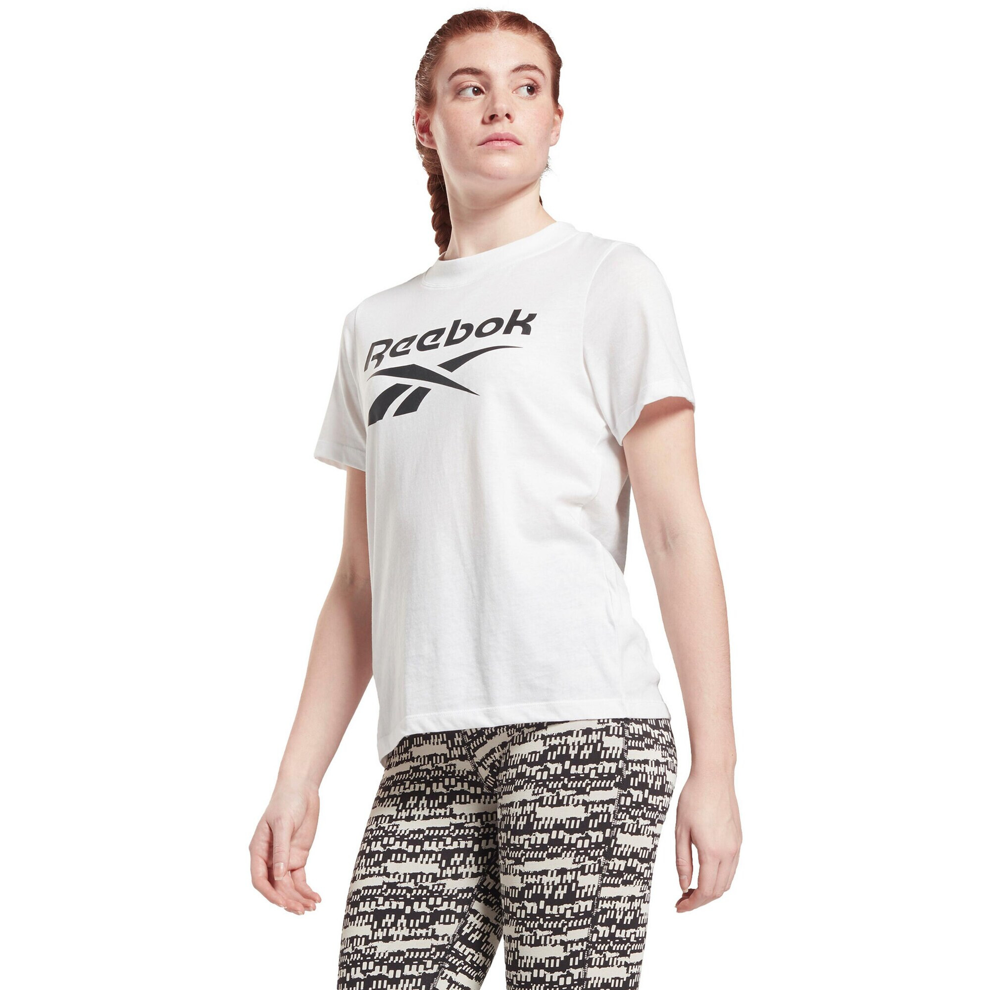 Reebok Classics Tricou negru / alb - Pled.ro