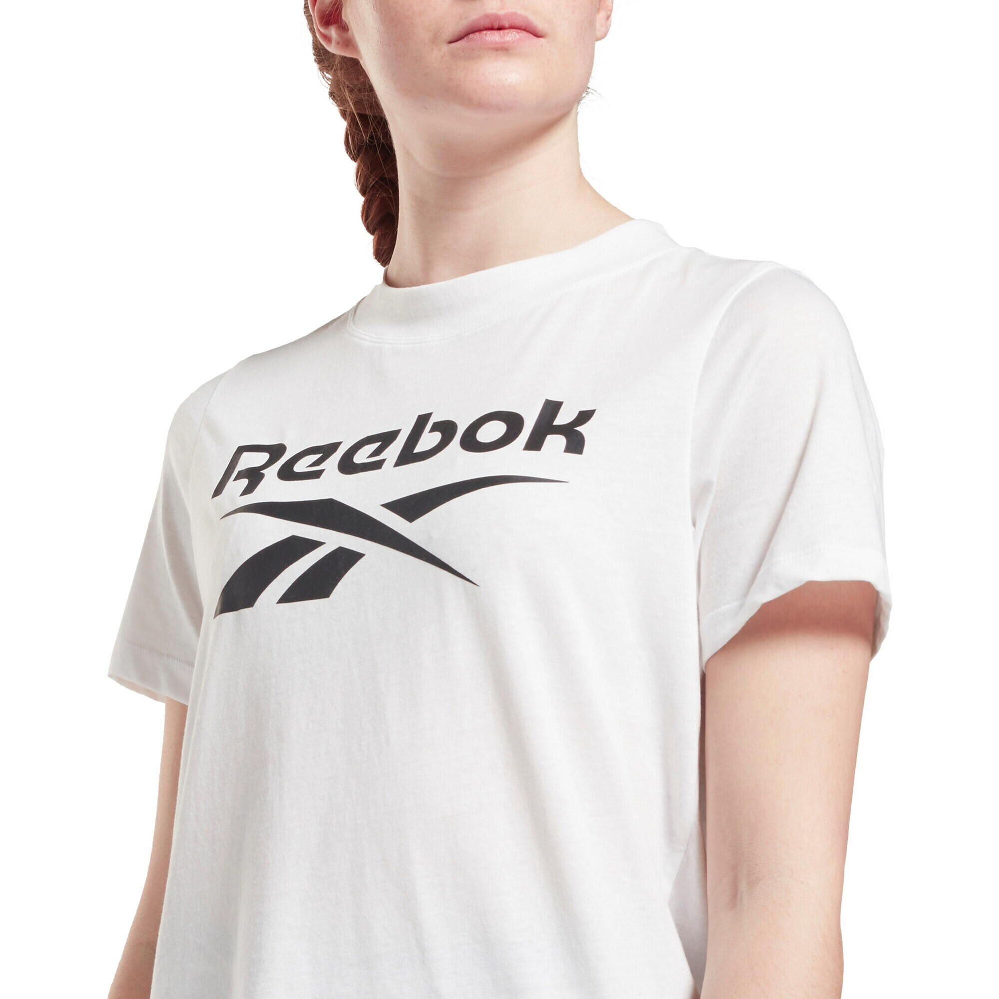 Reebok Classics Tricou negru / alb - Pled.ro