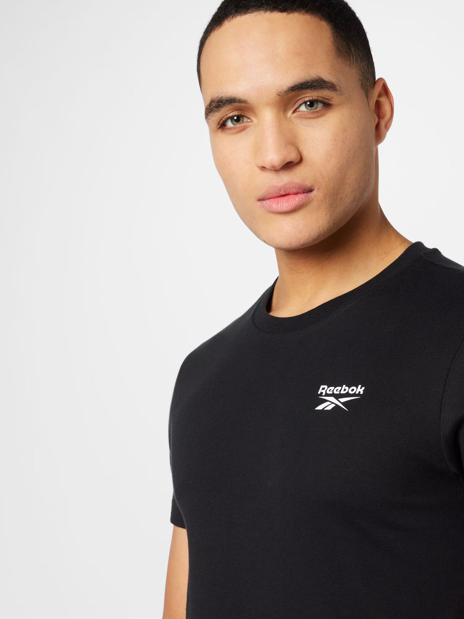 Reebok Classics Tricou negru / alb - Pled.ro