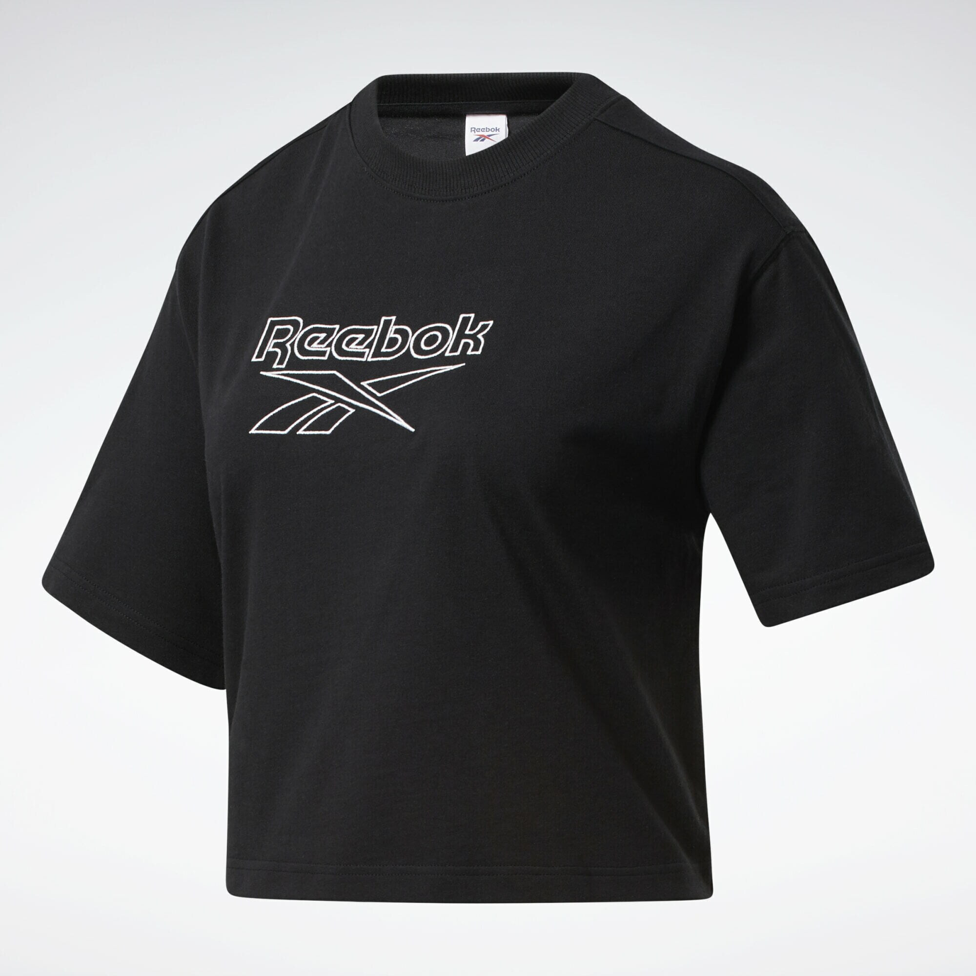 Reebok Classics Tricou negru / alb - Pled.ro