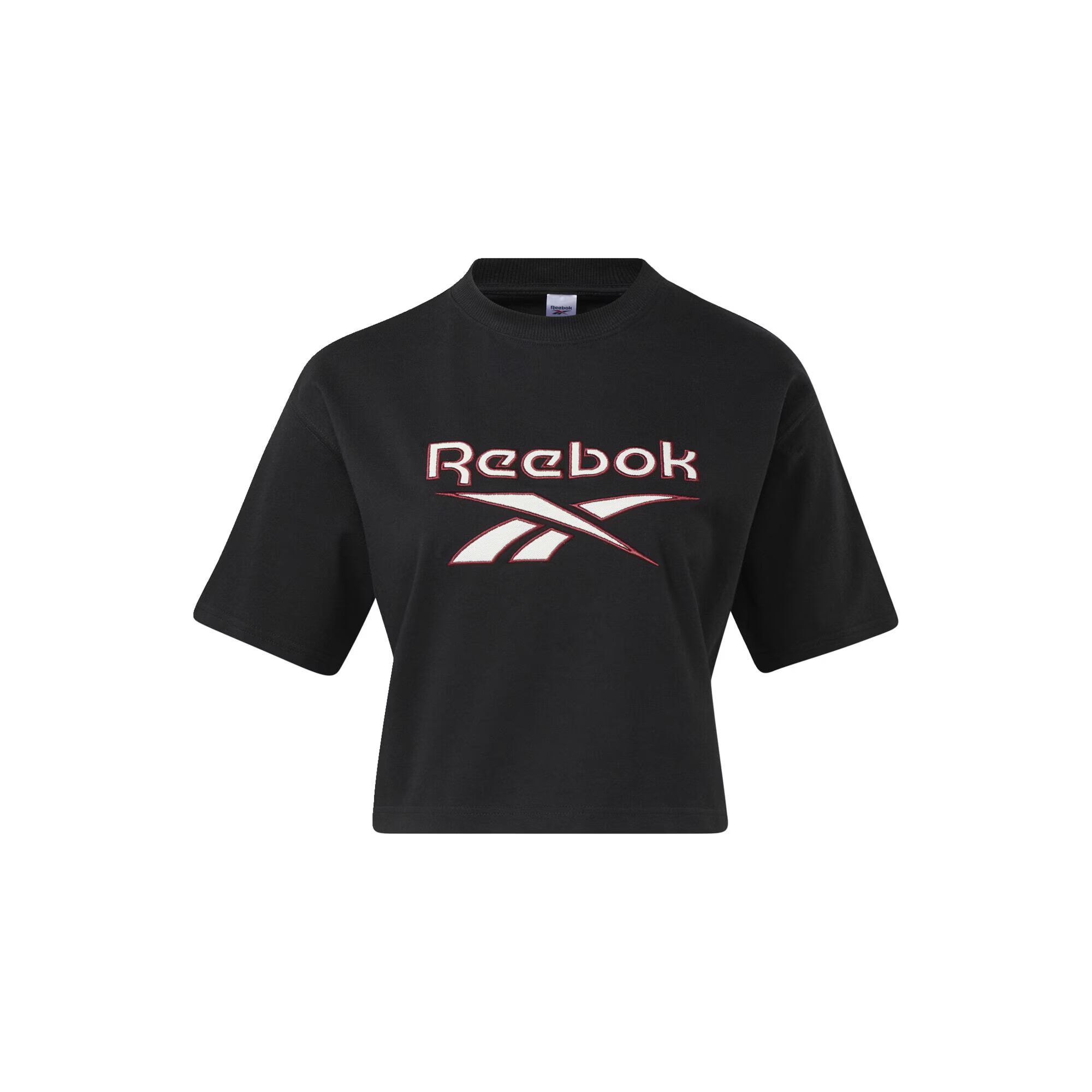 Reebok Classics Tricou roșu cireș / negru / alb - Pled.ro