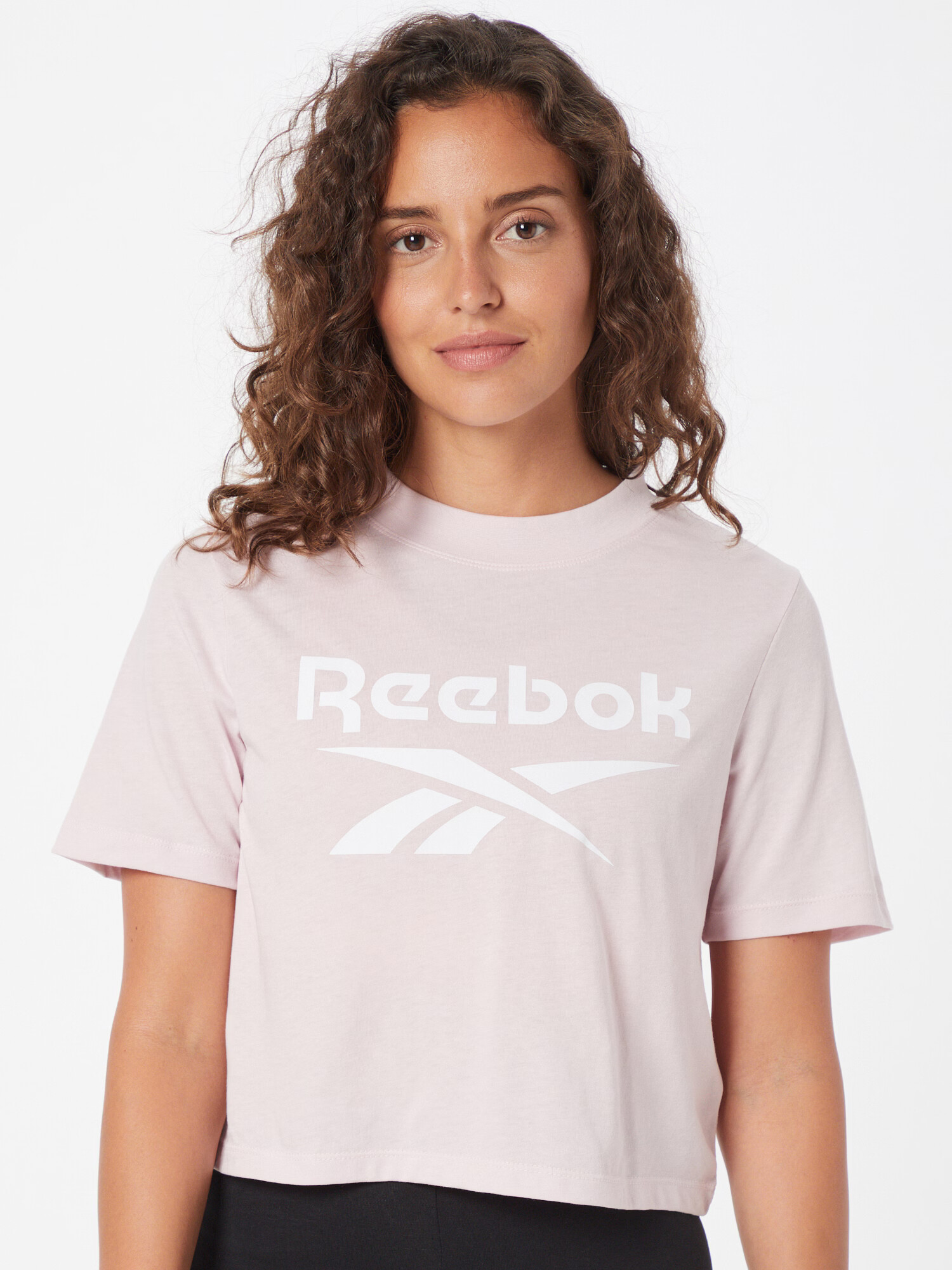 Reebok Classics Tricou roz / alb - Pled.ro