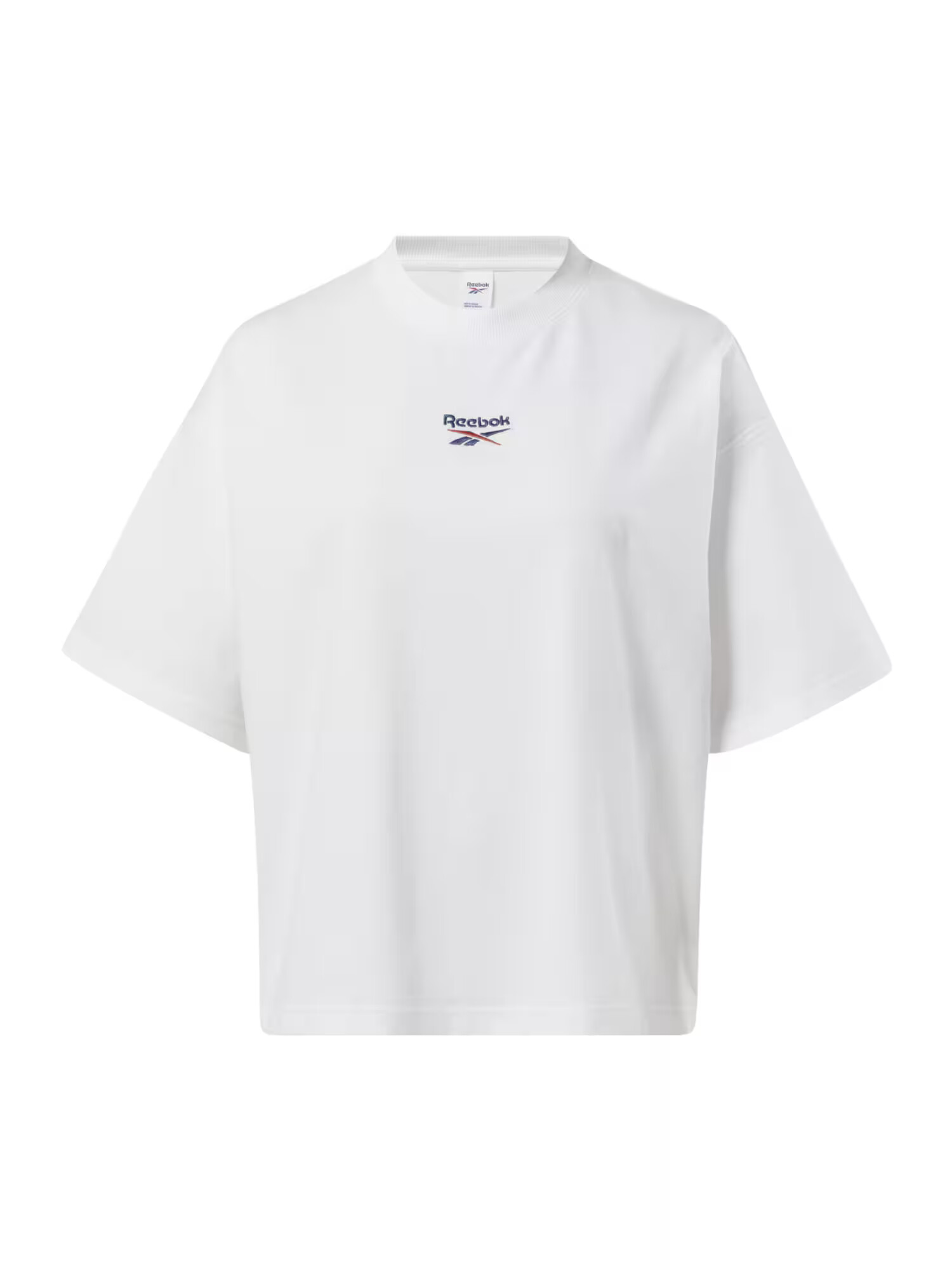 Reebok Classics Tricou supradimensional albastru închis / roșu / alb - Pled.ro