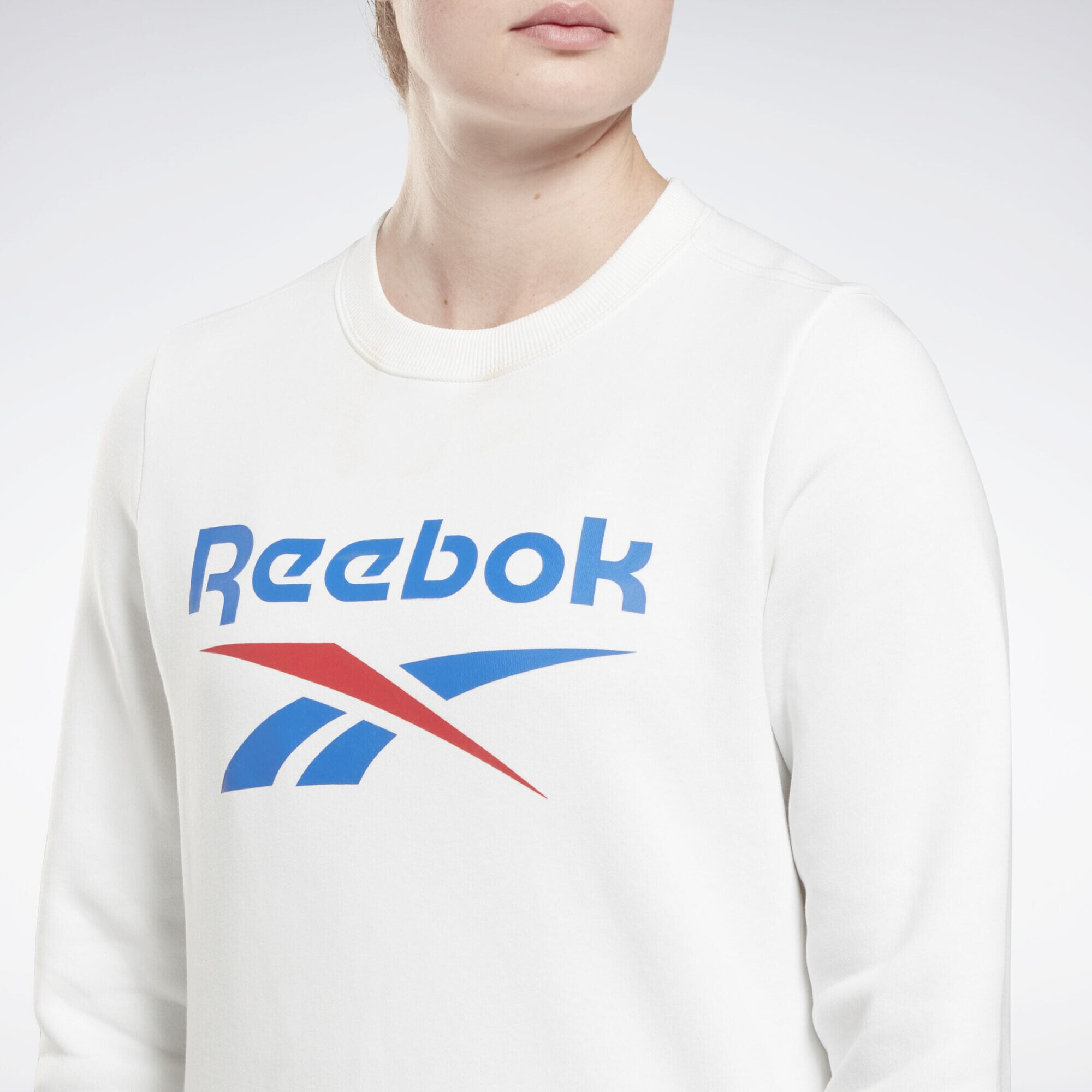 Reebok Classics Bluză de molton albastru / roșu / alb - Pled.ro