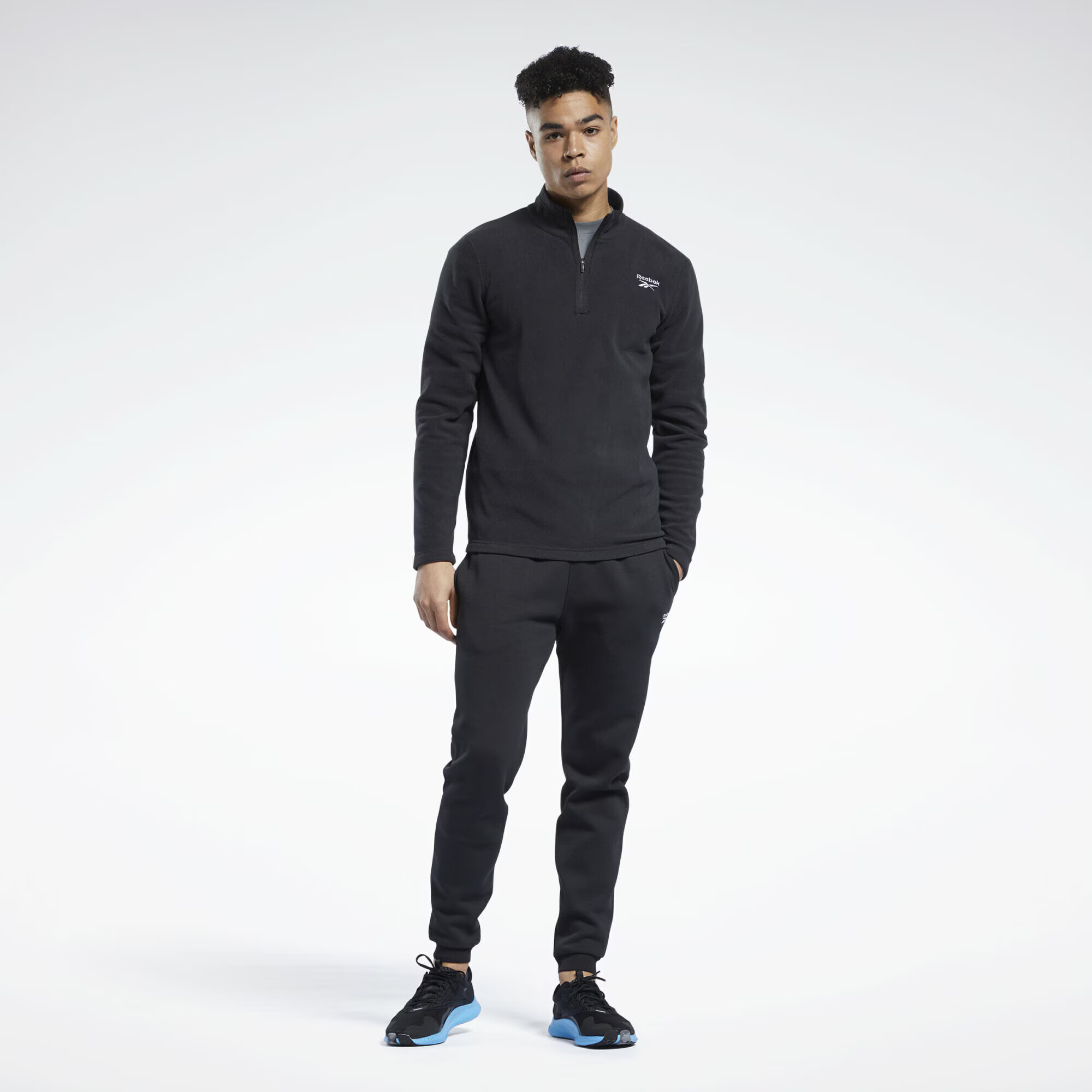 Reebok Sport Hanorac sport negru - Pled.ro