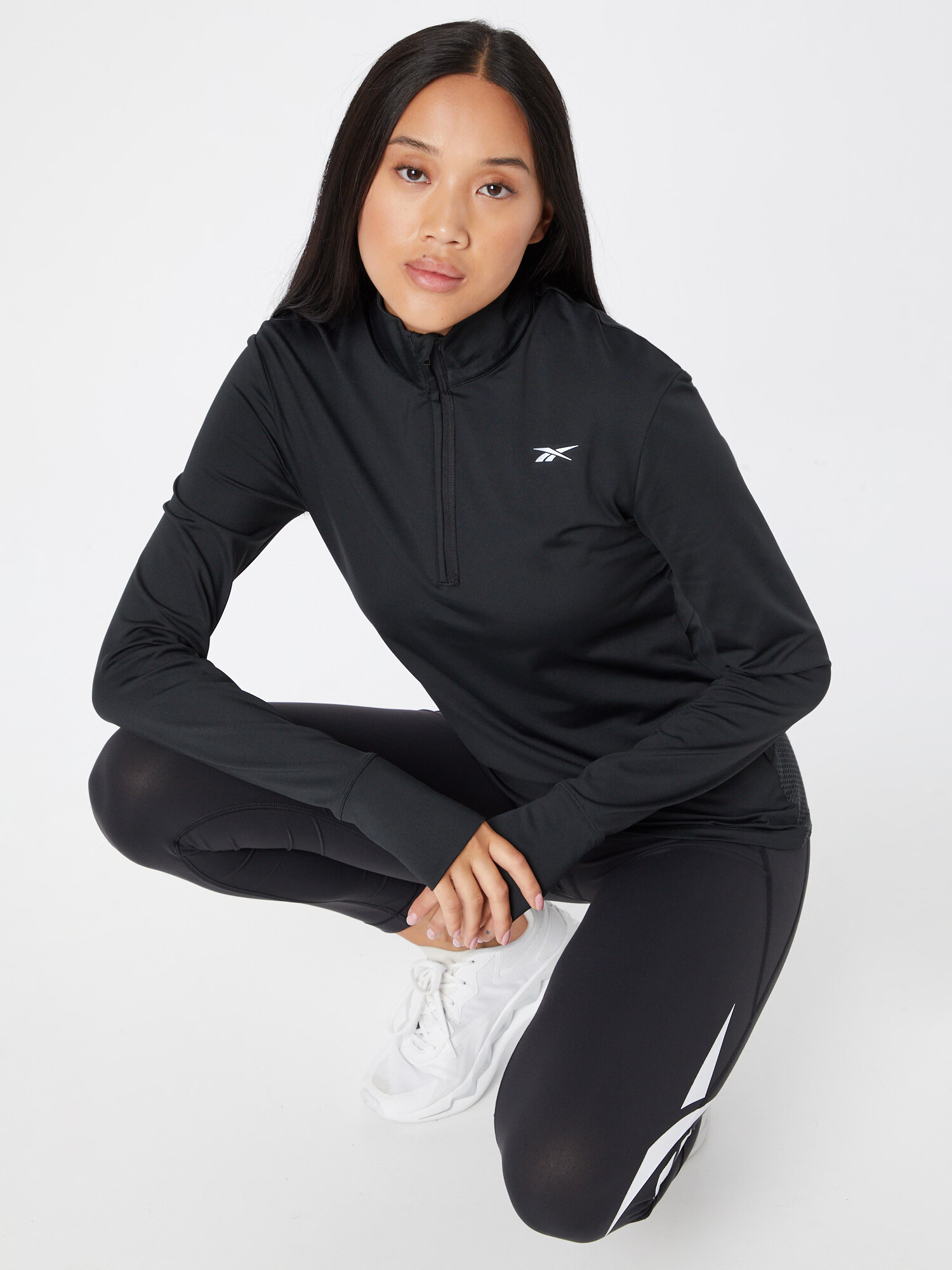 Reebok Sport Hanorac sport negru - Pled.ro