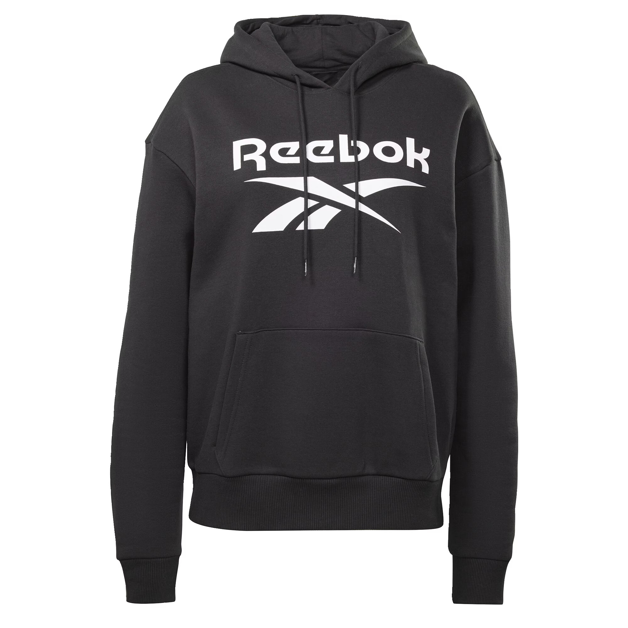 Reebok Classics Bluză de molton negru / alb - Pled.ro