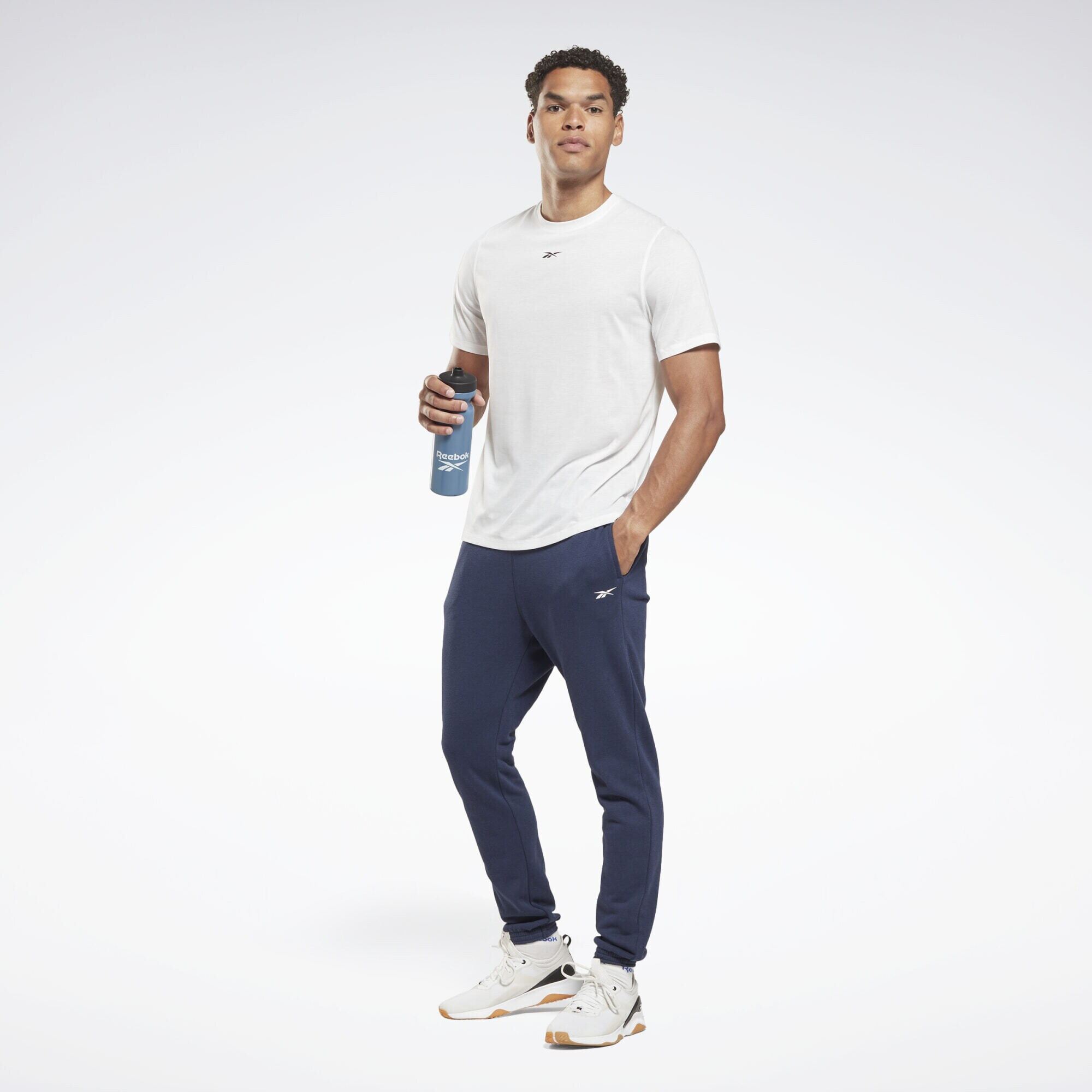 Reebok Sport Pantaloni sport bleumarin - Pled.ro