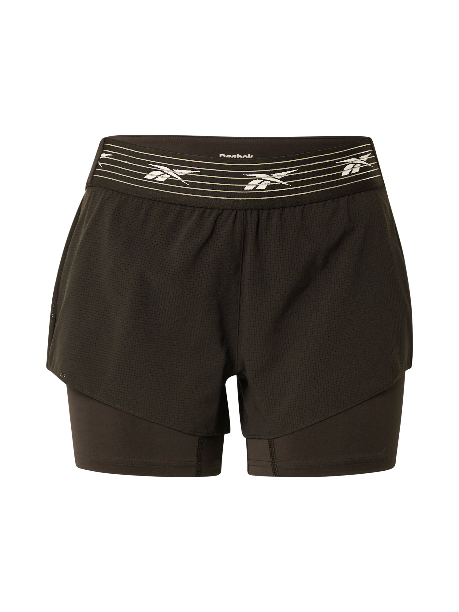 Reebok Pantaloni sport 'Epic' negru / alb - Pled.ro