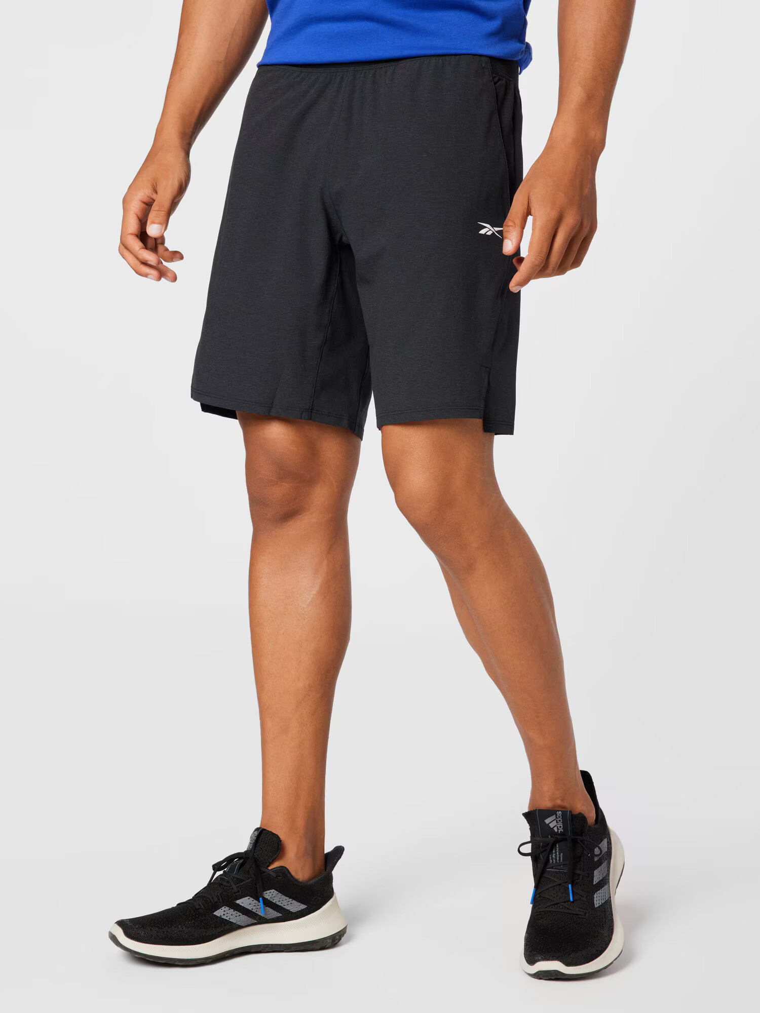 Reebok Sport Pantaloni sport 'Epic' negru / alb - Pled.ro