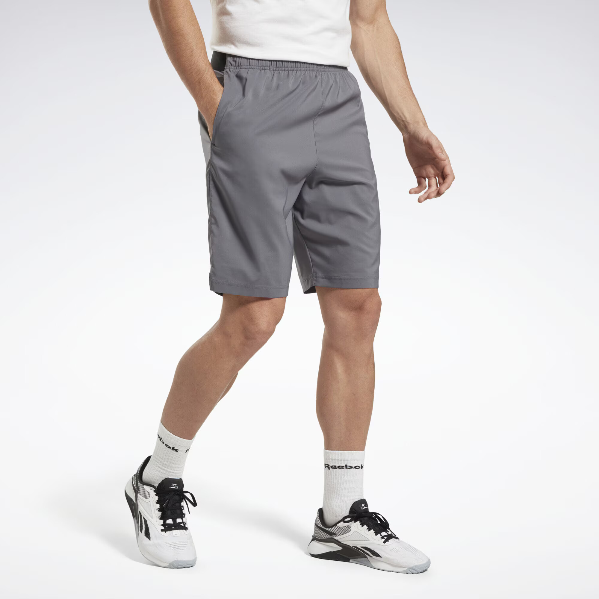 Reebok Sport Pantaloni sport gri - Pled.ro