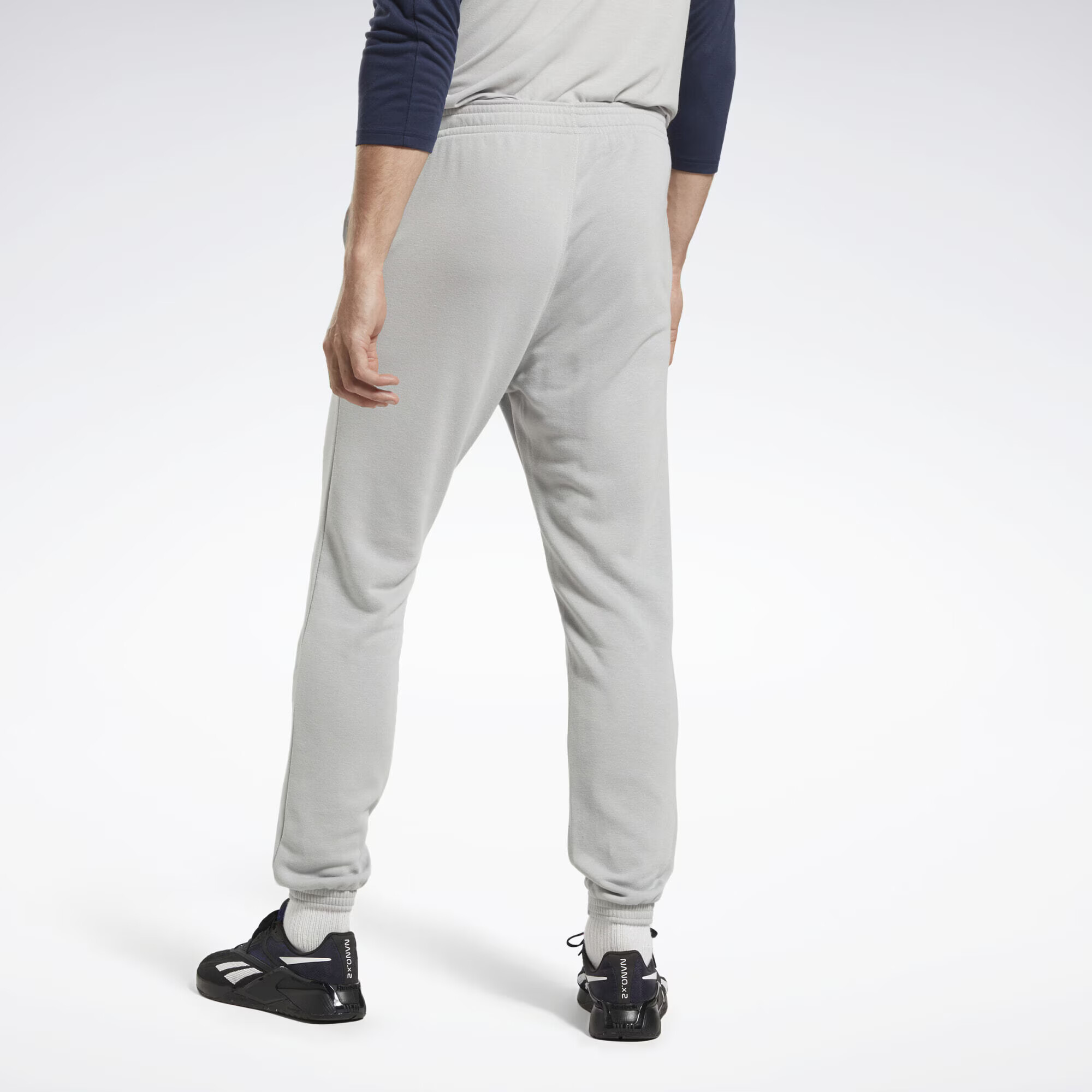 Reebok Pantaloni sport gri deschis - Pled.ro