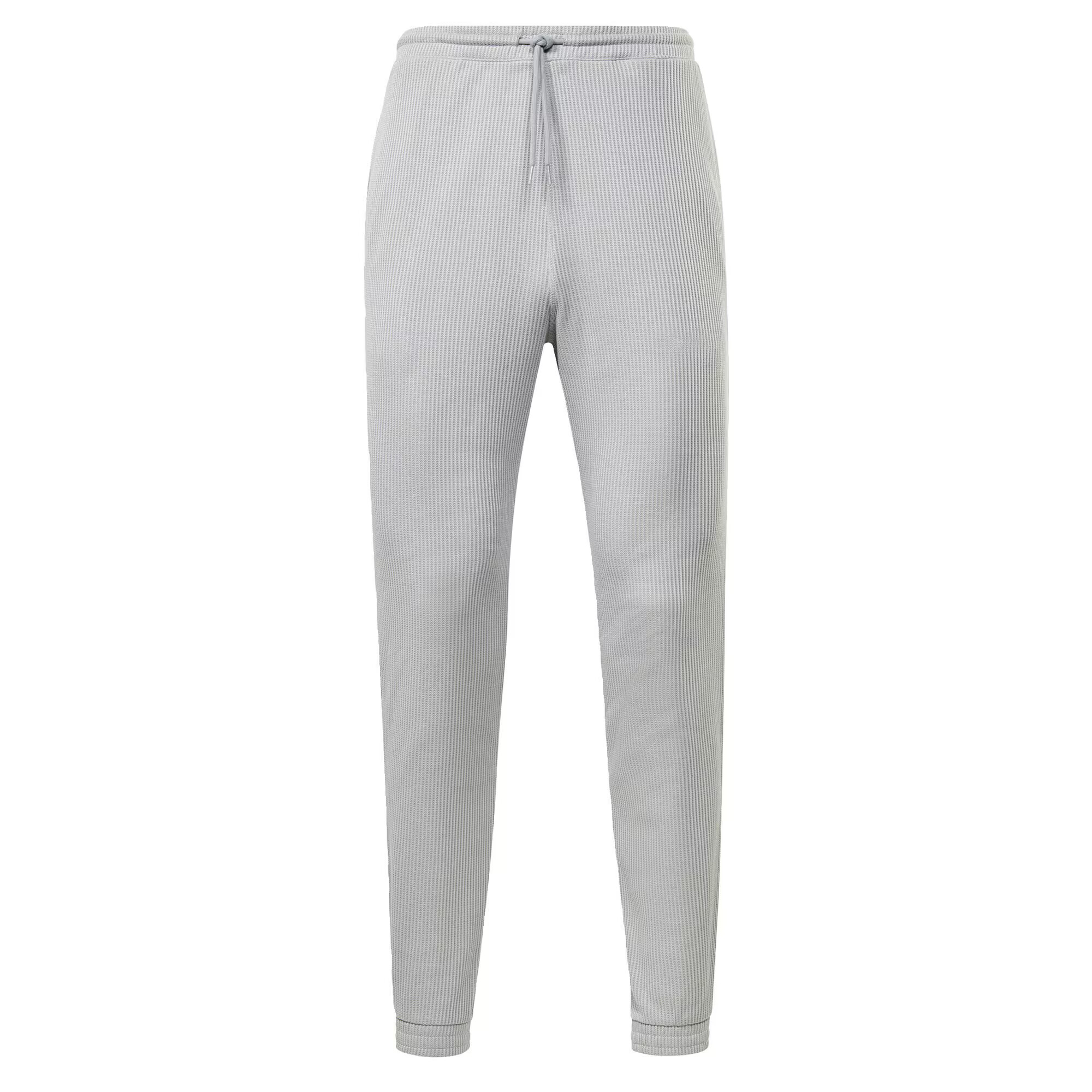 Reebok Sport Pantaloni sport gri deschis / negru / alb - Pled.ro