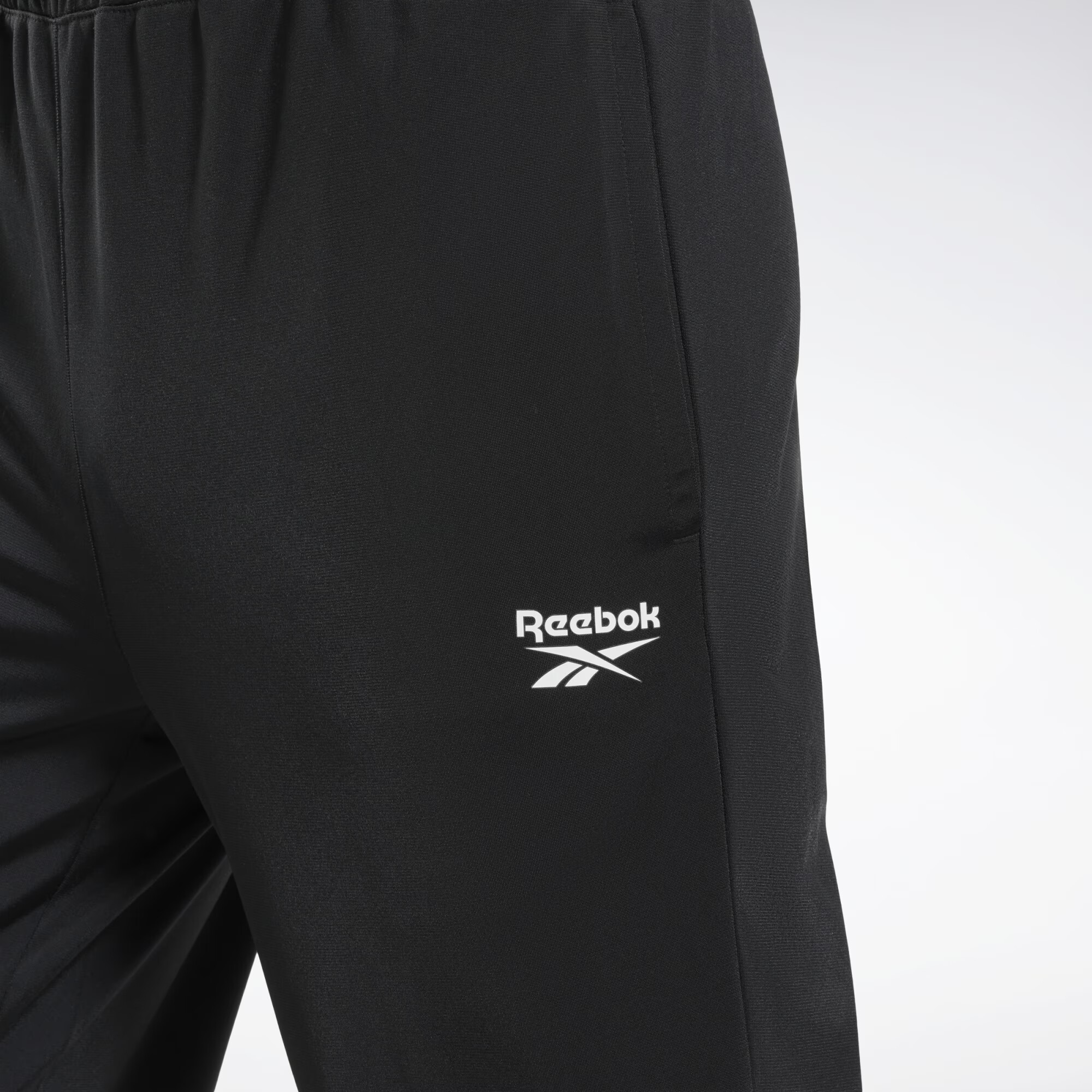 Reebok Pantaloni sport 'Identity Vector' negru / alb - Pled.ro