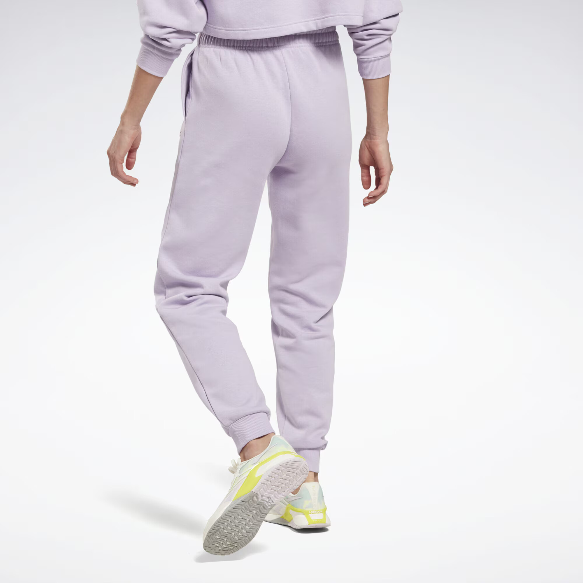 Reebok Sport Pantaloni sport lila / argintiu - Pled.ro