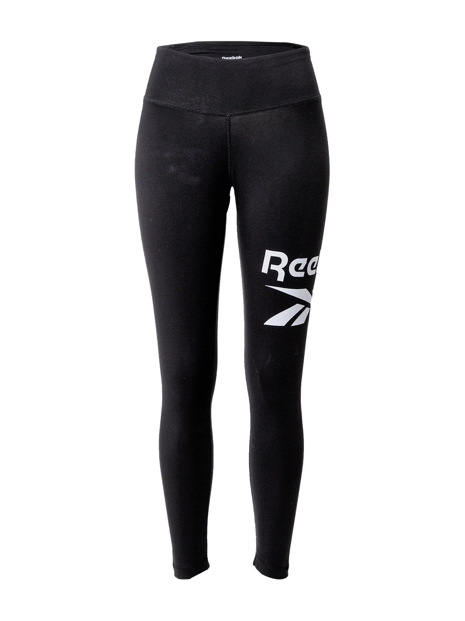 Reebok Leggings negru / alb - Pled.ro