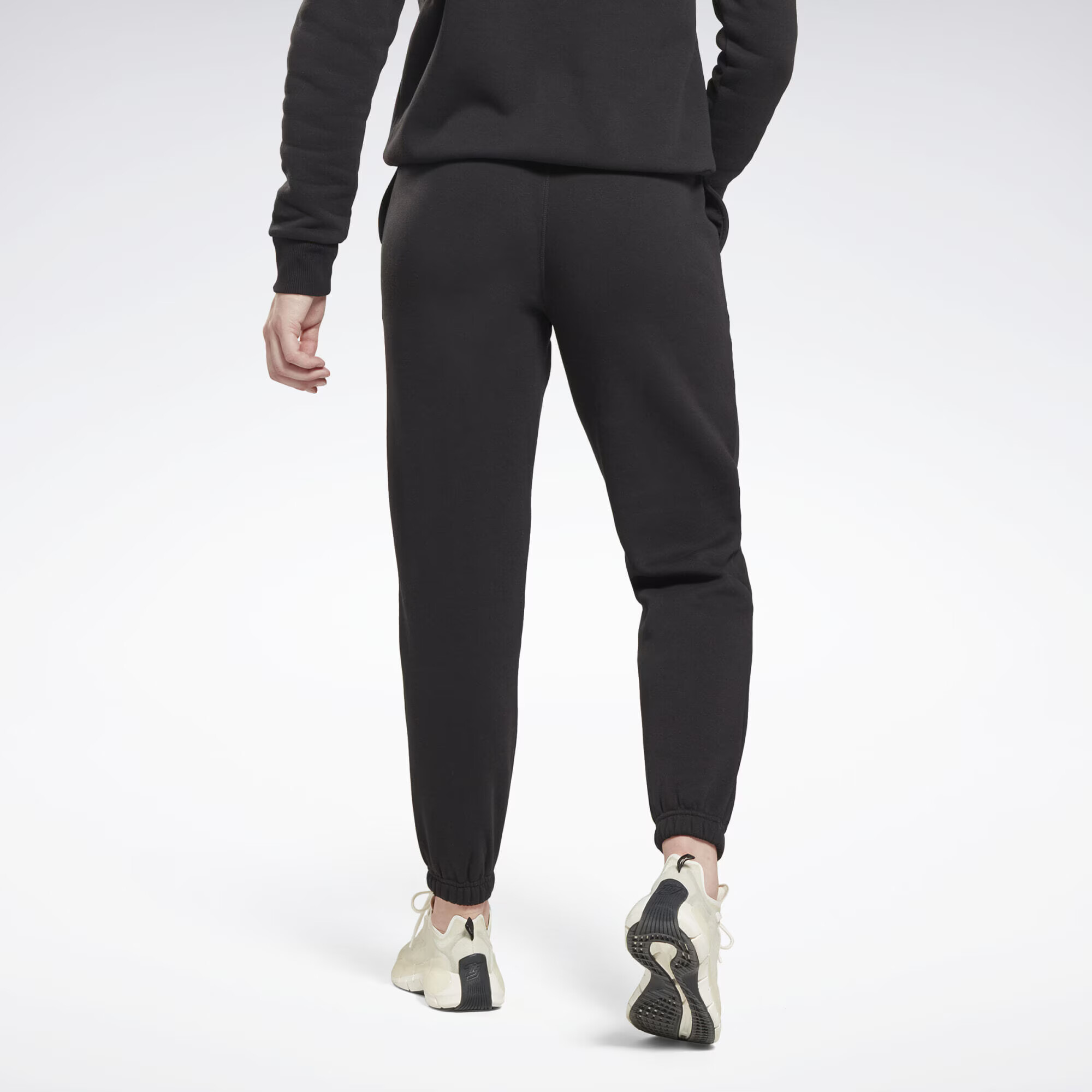 Reebok Classics Pantaloni negru / alb - Pled.ro